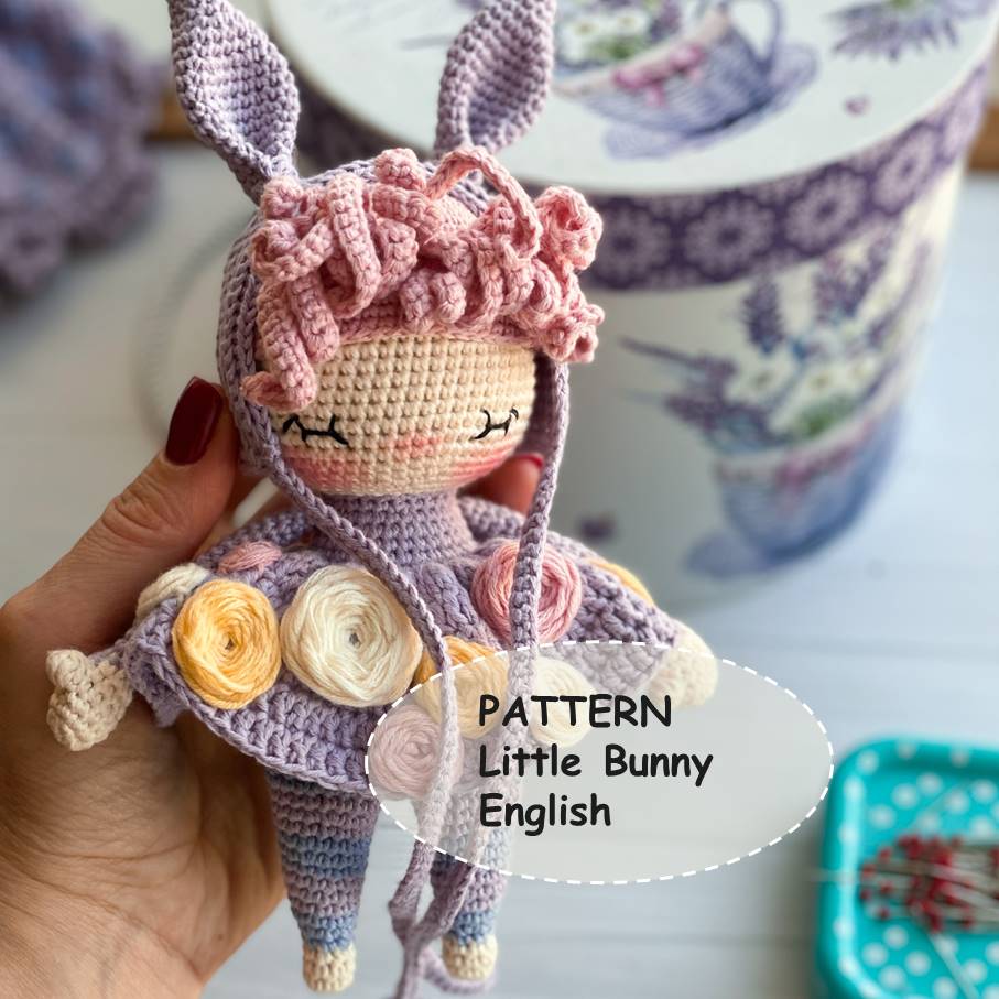 PDF Pattern crochet Little Bunny ENGLISH