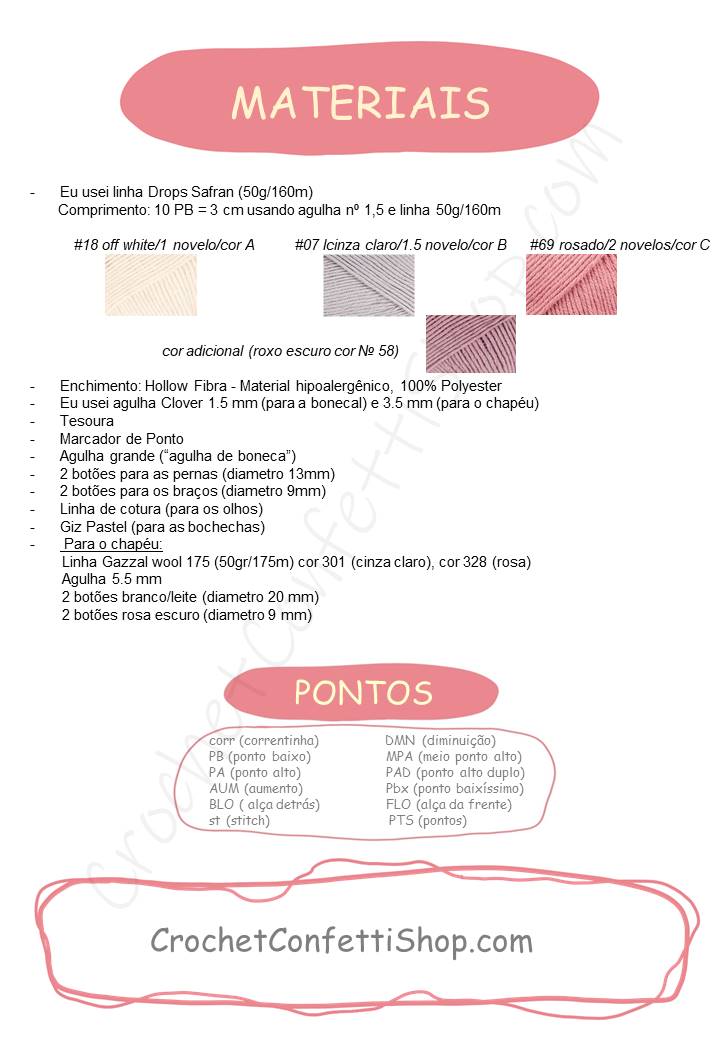 PDF Receita Coruja Fofa Português Brasileiro