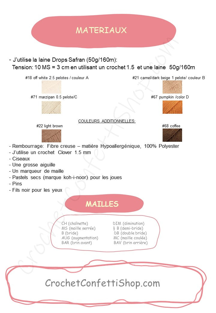 PDF MODÈLE PETIT MOUTON FRANÇAIS