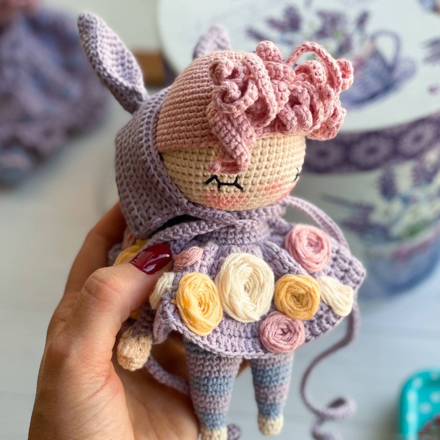 PDF Pattern crochet Little Bunny ENGLISH