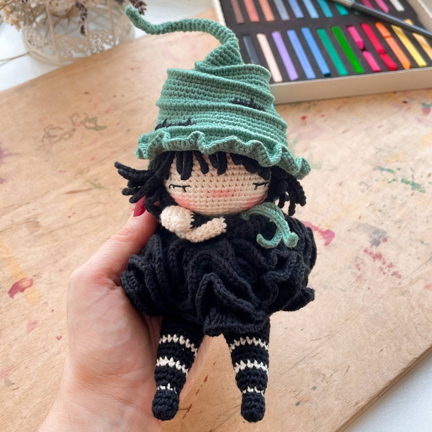 PDF Pattern crochet Little Witch ENGLISH