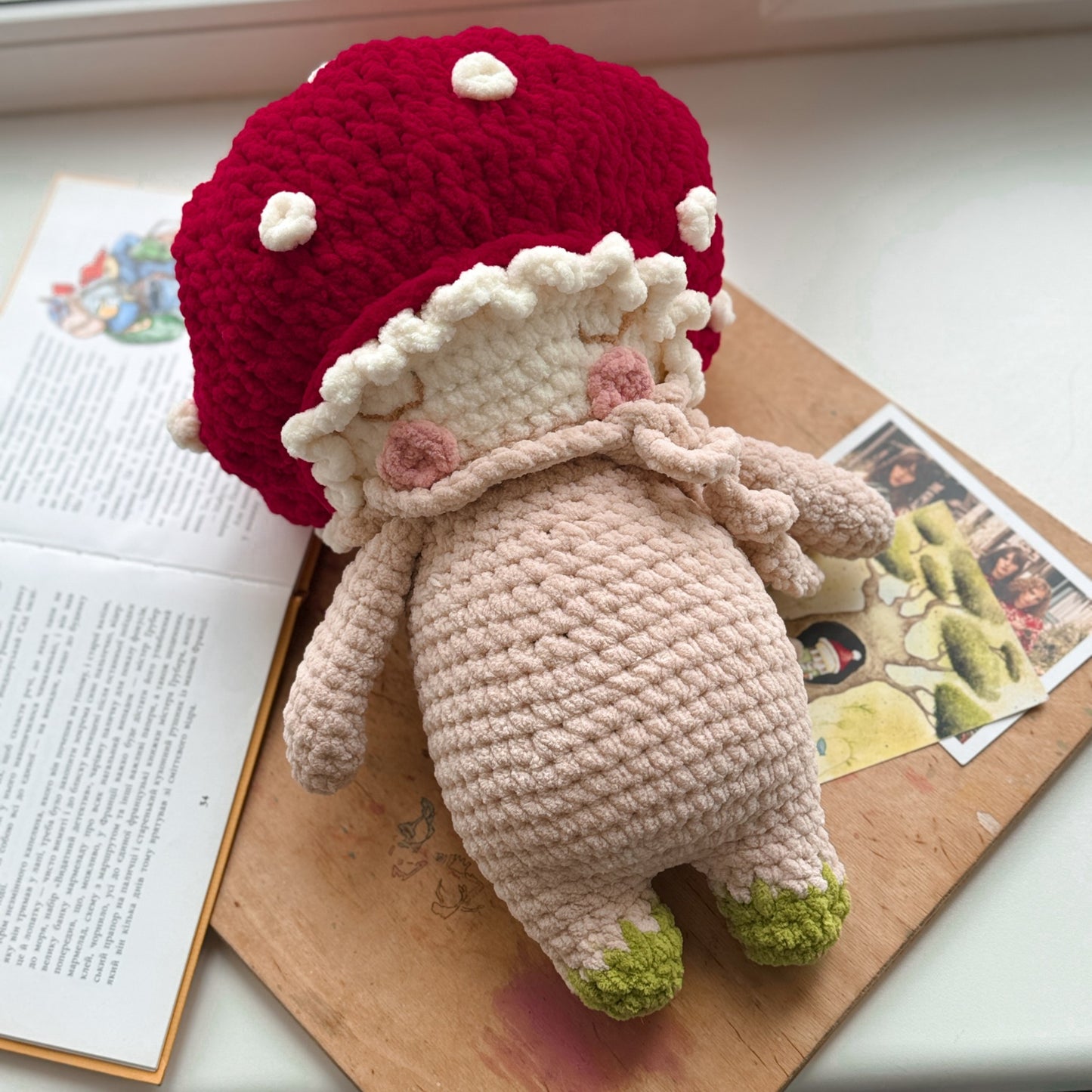 PDF CROCHET PATTERN Little PLUSH Mushroom, Tutorial Amigurumi, Stuffed Toy ENGLISH (Copy)