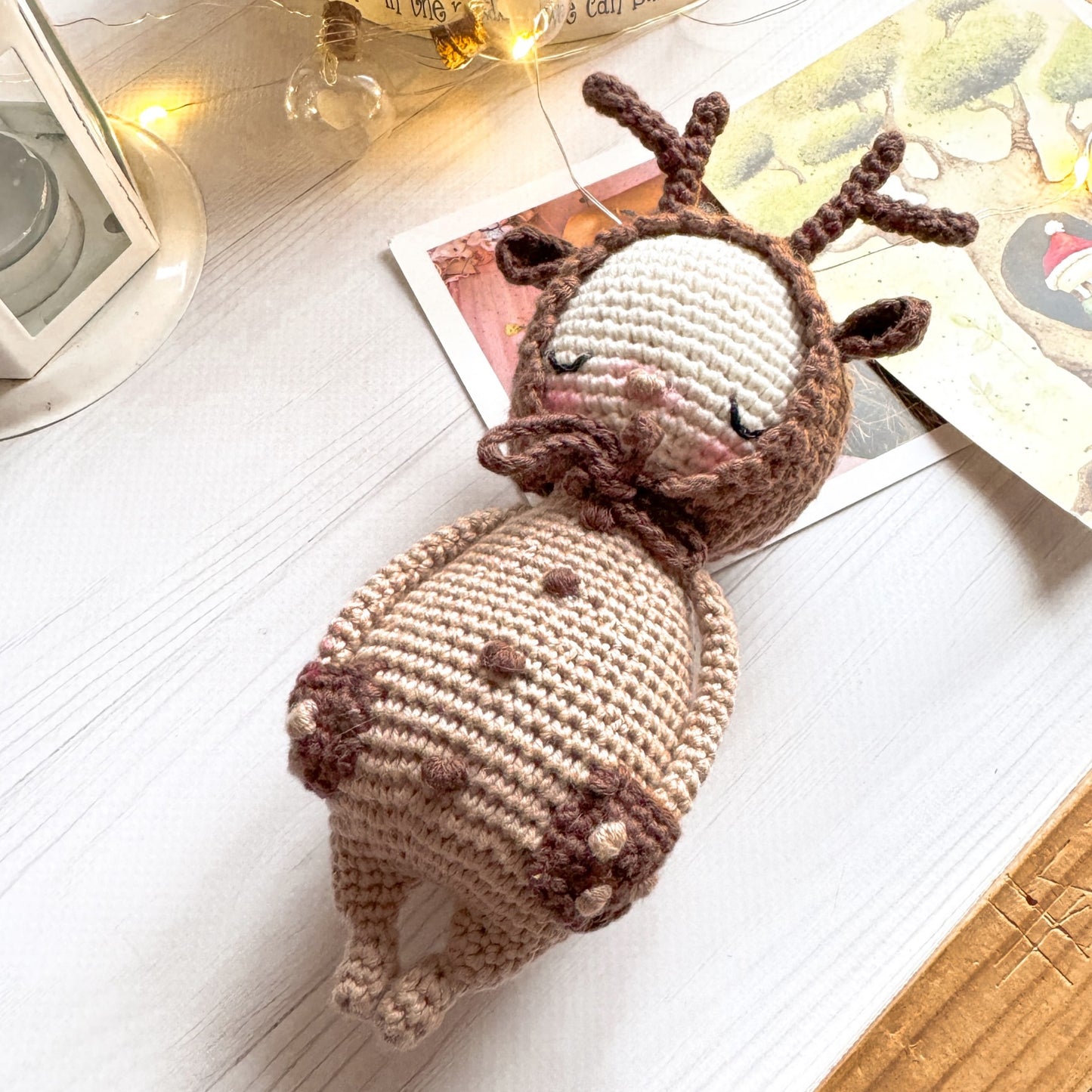 PDF Christmas Crochet PATTERN SET - 3 Amigurumi Patterns in One Bundle: Elf, Deer and Snowman - Holiday Crochet Tutorials ENGLISH