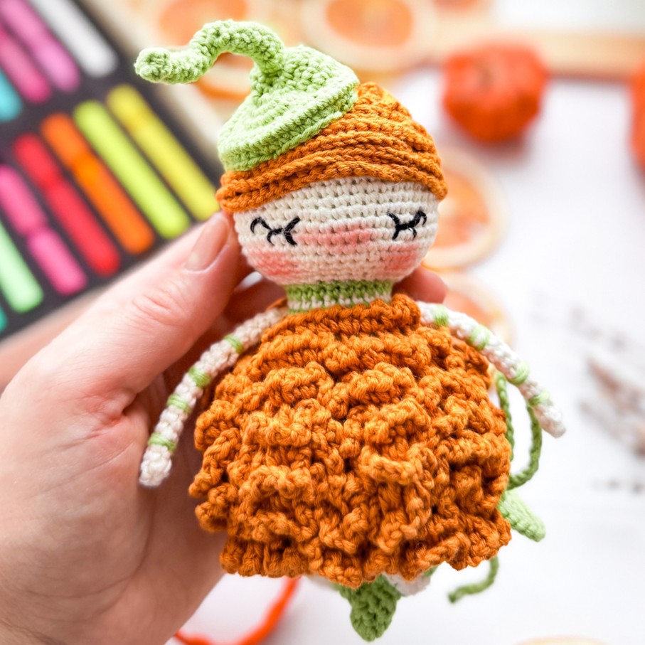 PDF Halloween Crochet PATTERN SET - 3 Amigurumi Patterns in One Bundle: Witch, Pumpkin, Ghost - Holiday Crochet Tutorials ENGLISH