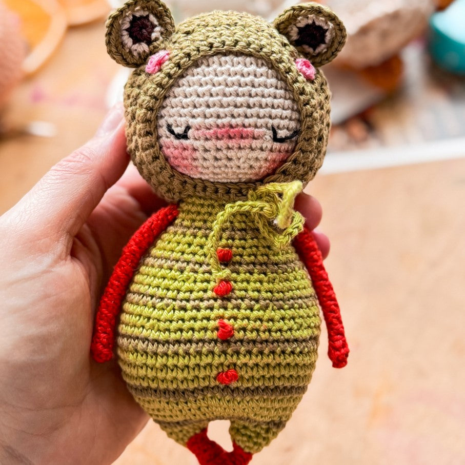 PDF 3-in-1 Cozy Crochet PATTERN SET - 3 Amigurumi Patterns in One Bundle: Capybara, Frog and Fox - Holiday Crochet Tutorials ENGLISH