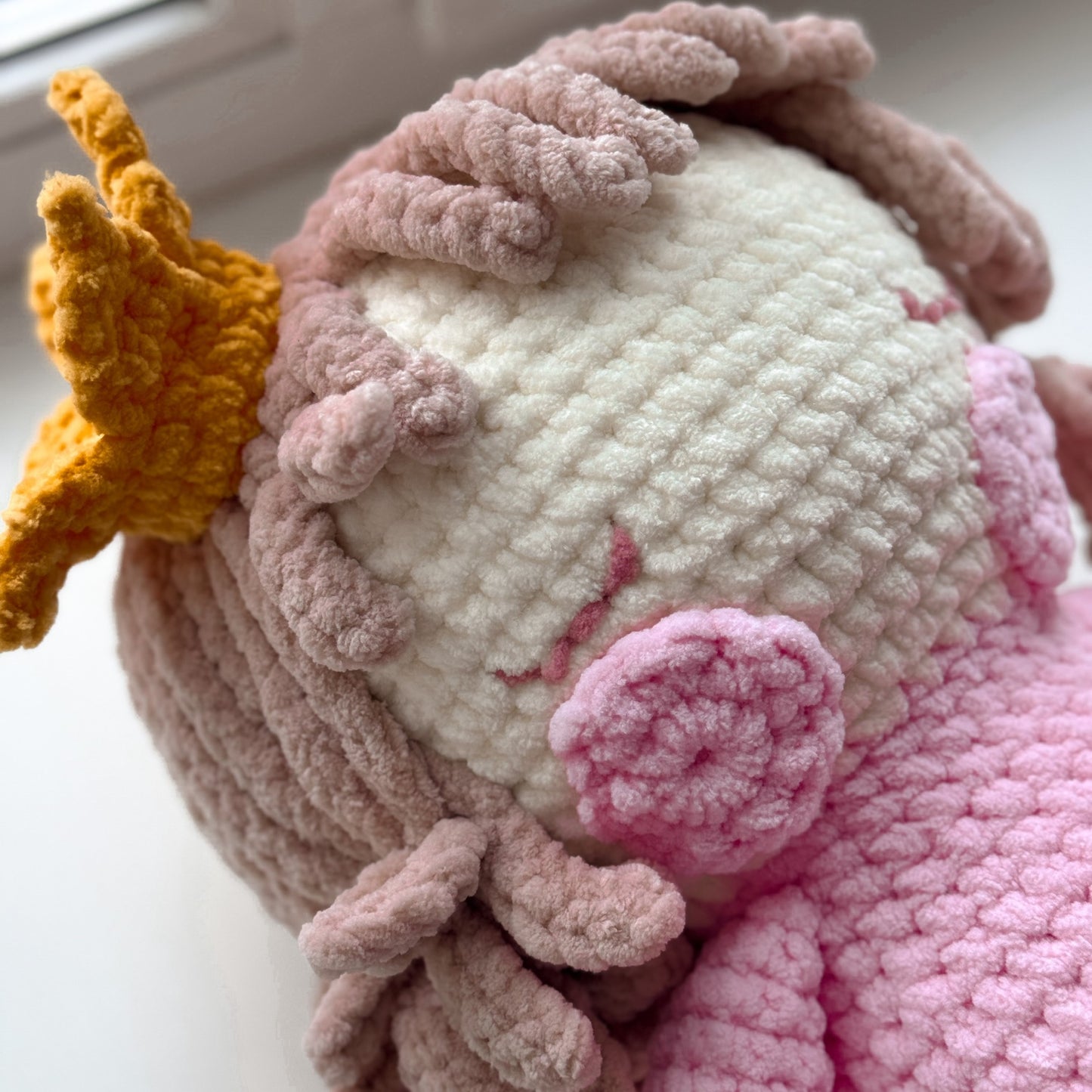 PDF CROCHET PATTERN Little PLUSH Princess, Tutorial Amigurumi, Stuffed Toy ENGLISH