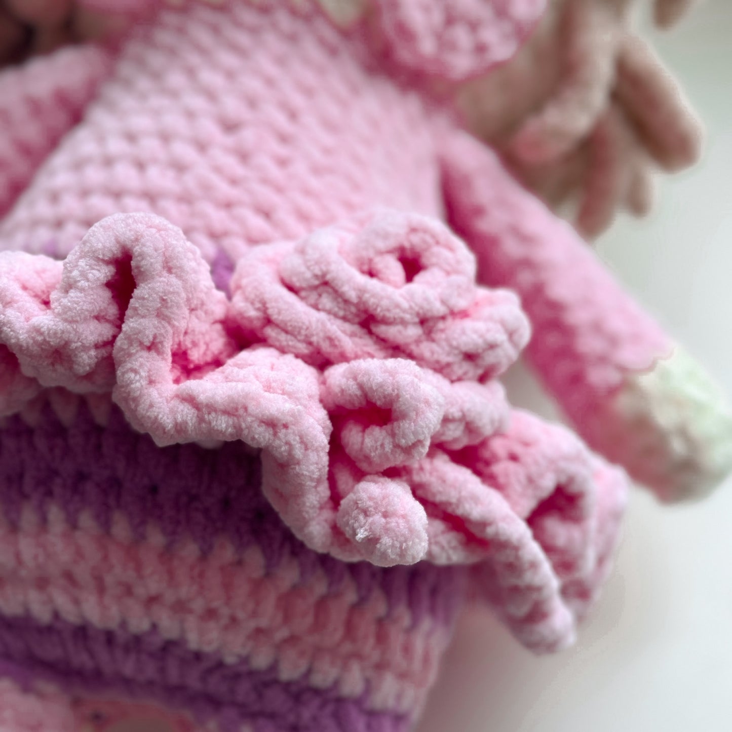 PDF CROCHET PATTERN Little PLUSH Princess, Tutorial Amigurumi, Stuffed Toy ENGLISH