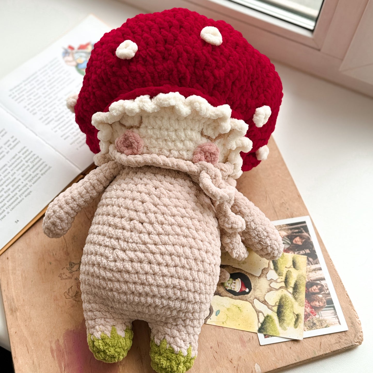 PDF CROCHET PATTERN Little PLUSH Mushroom, Tutorial Amigurumi, Stuffed Toy ENGLISH (Copy)