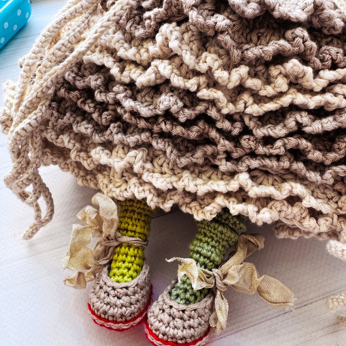 PDF Crochet PATTERN Amigurumi Doll Cute MUSHROOM, ENGLISH Text + 245 Pictures + Video step by step with English text