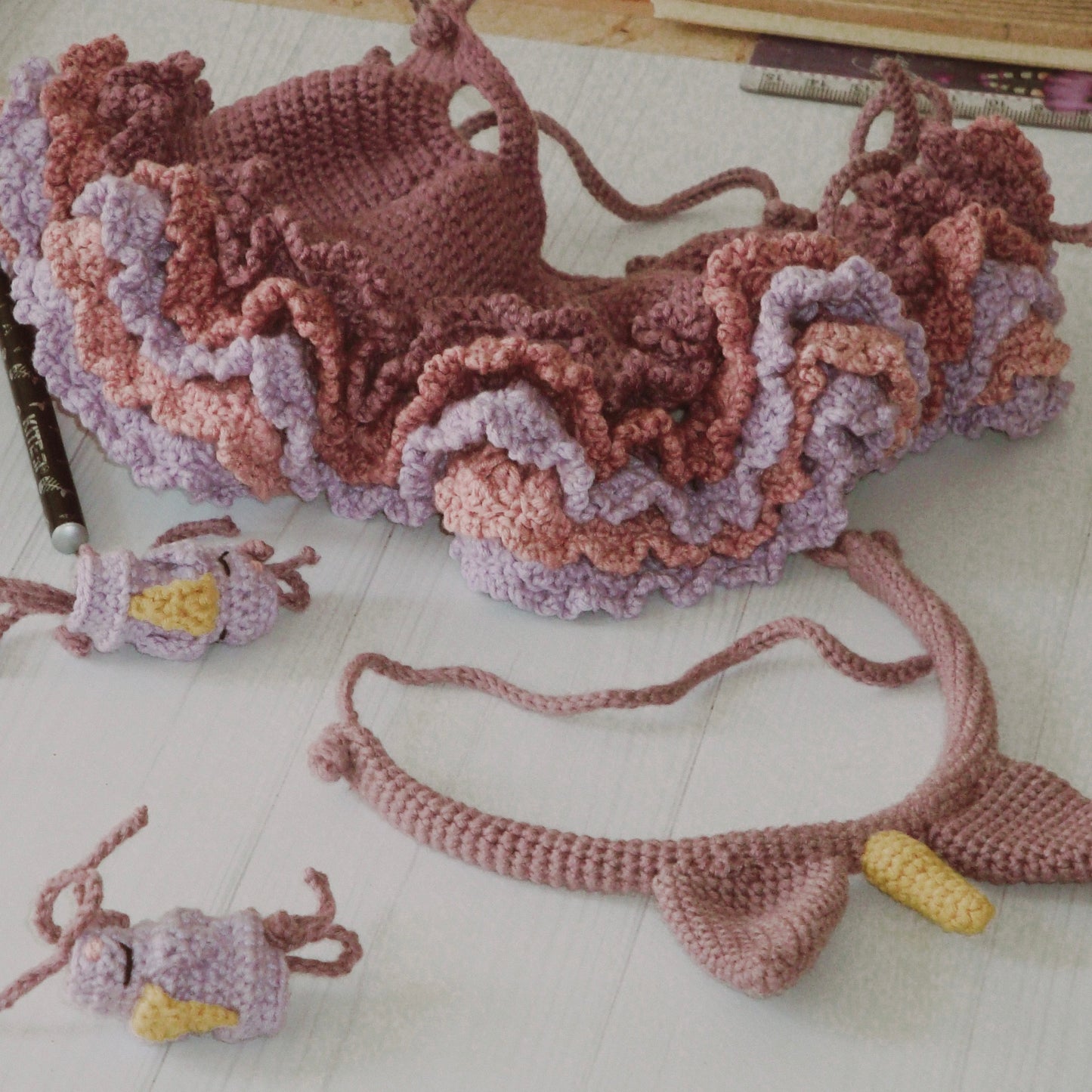 PDF Crochet Pattern Friendly Unicorn ENGLISH