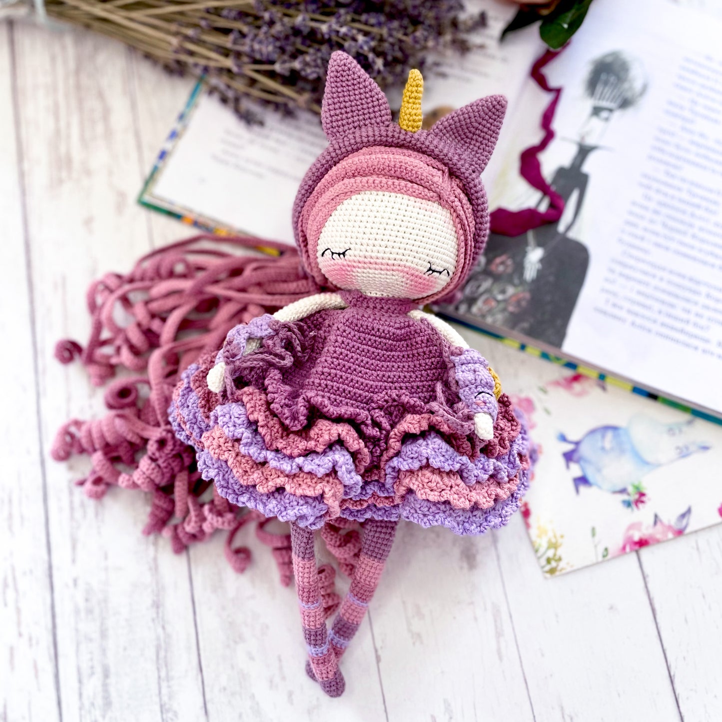 PDF MODÈLE LICORNE AMICAL FRANÇAIS
