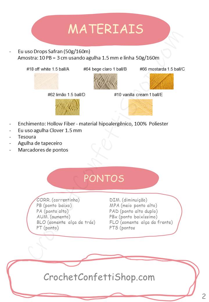 PDF Receita de Crochê Borboleta Amigável português do Brasil