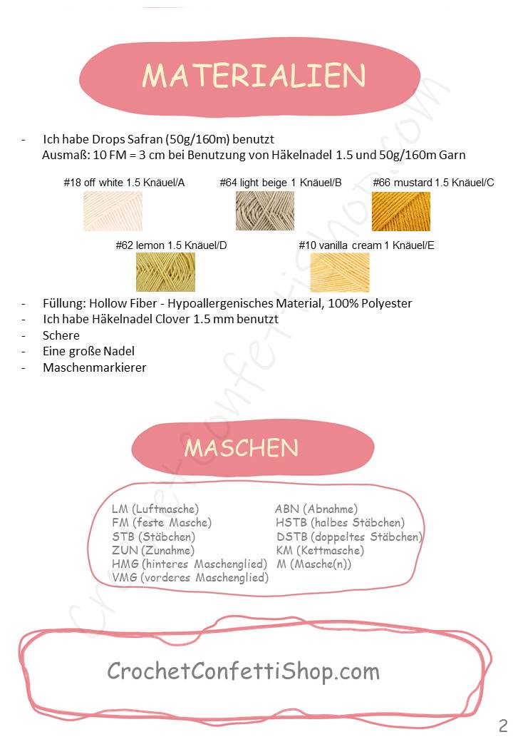 PDF Anleitung FREUNDLICHER SCHMETTERLING DEUTSCH