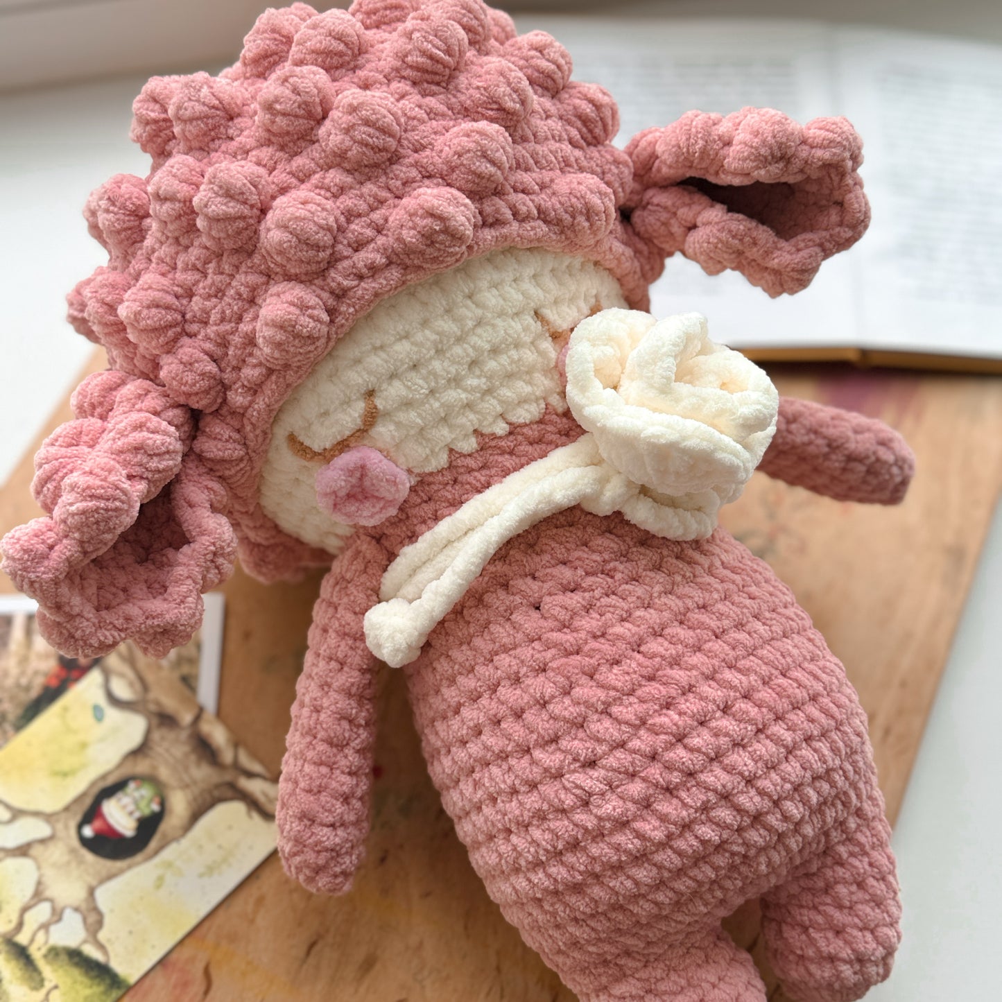 PDF CROCHET PATTERN Little PLUSH Sheep, Tutorial Amigurumi, Stuffed Toy ENGLISH