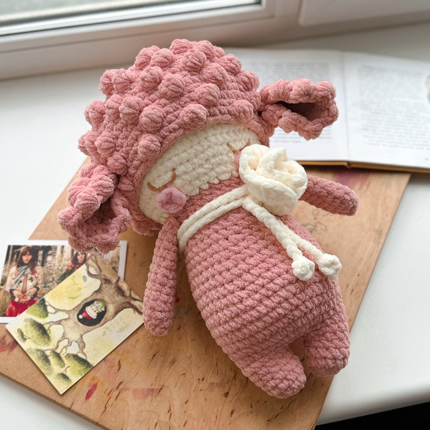 PDF CROCHET PATTERN Little PLUSH Sheep, Tutorial Amigurumi, Stuffed Toy ENGLISH