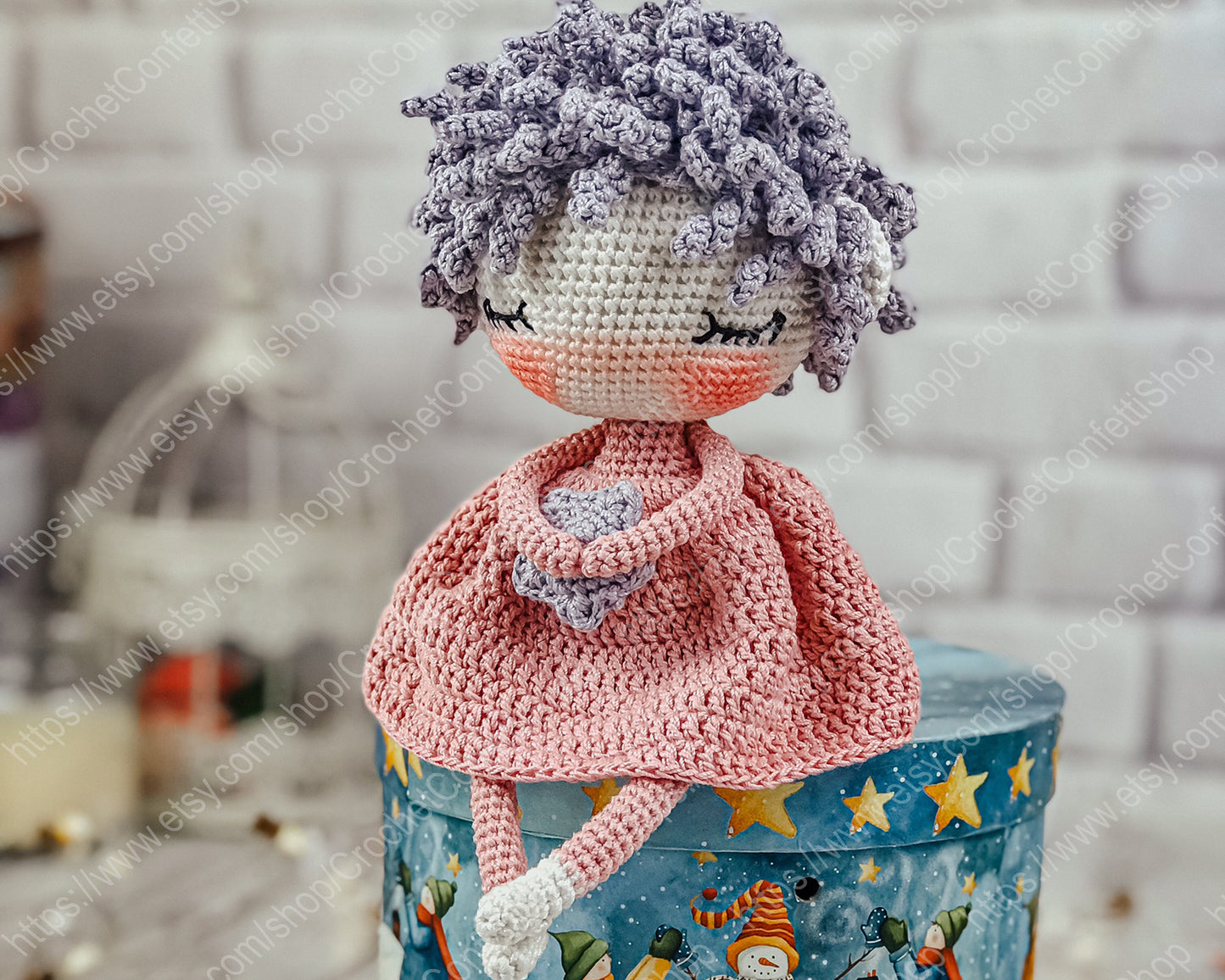 PDF PATTERN Crochet Amigurumi Little Angel