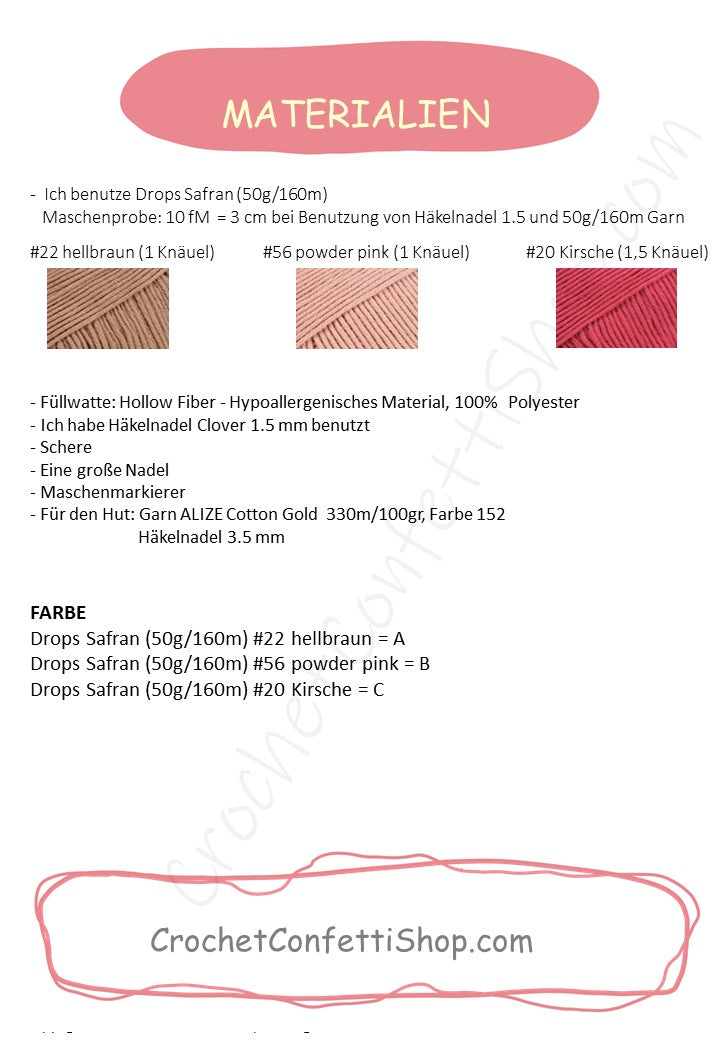 PDF ANLEITUNG FREUNDLICHES SCHAF Deutsch