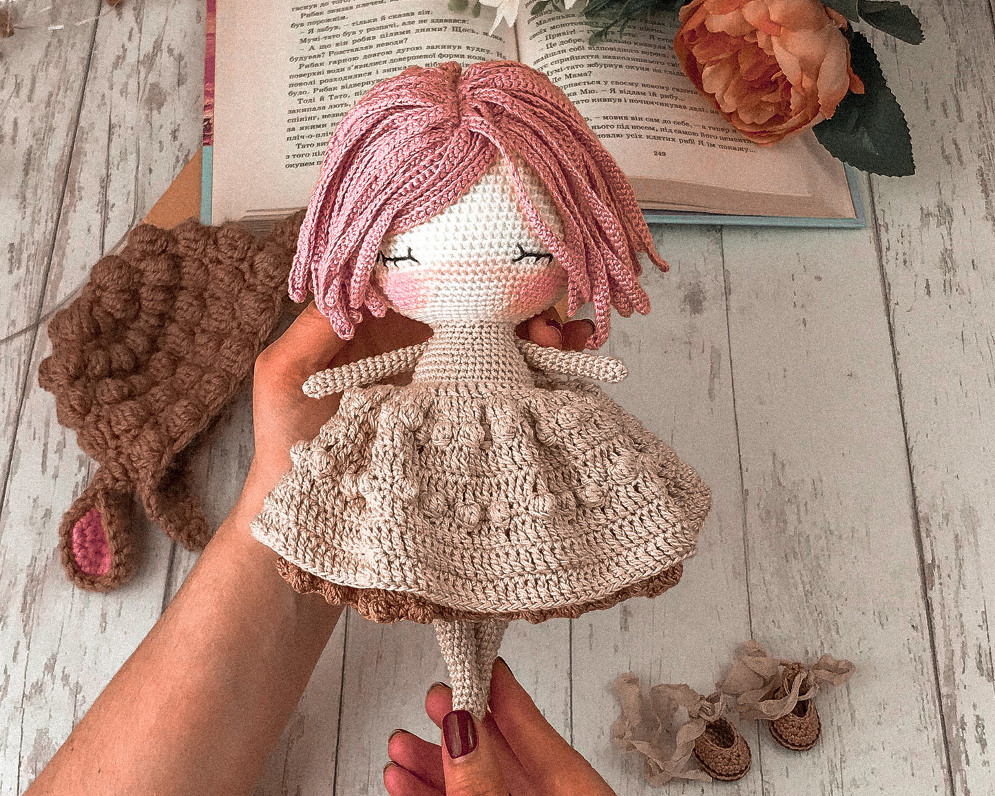 PDF PATTERN Crochet Amigurumi Doll Cute Sheep ENGLISH