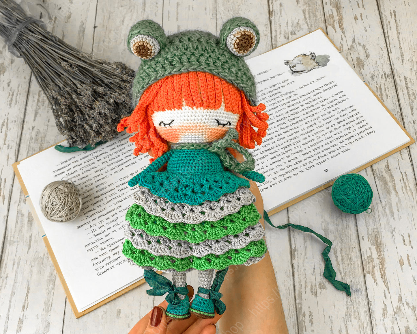 crochet frog pattern