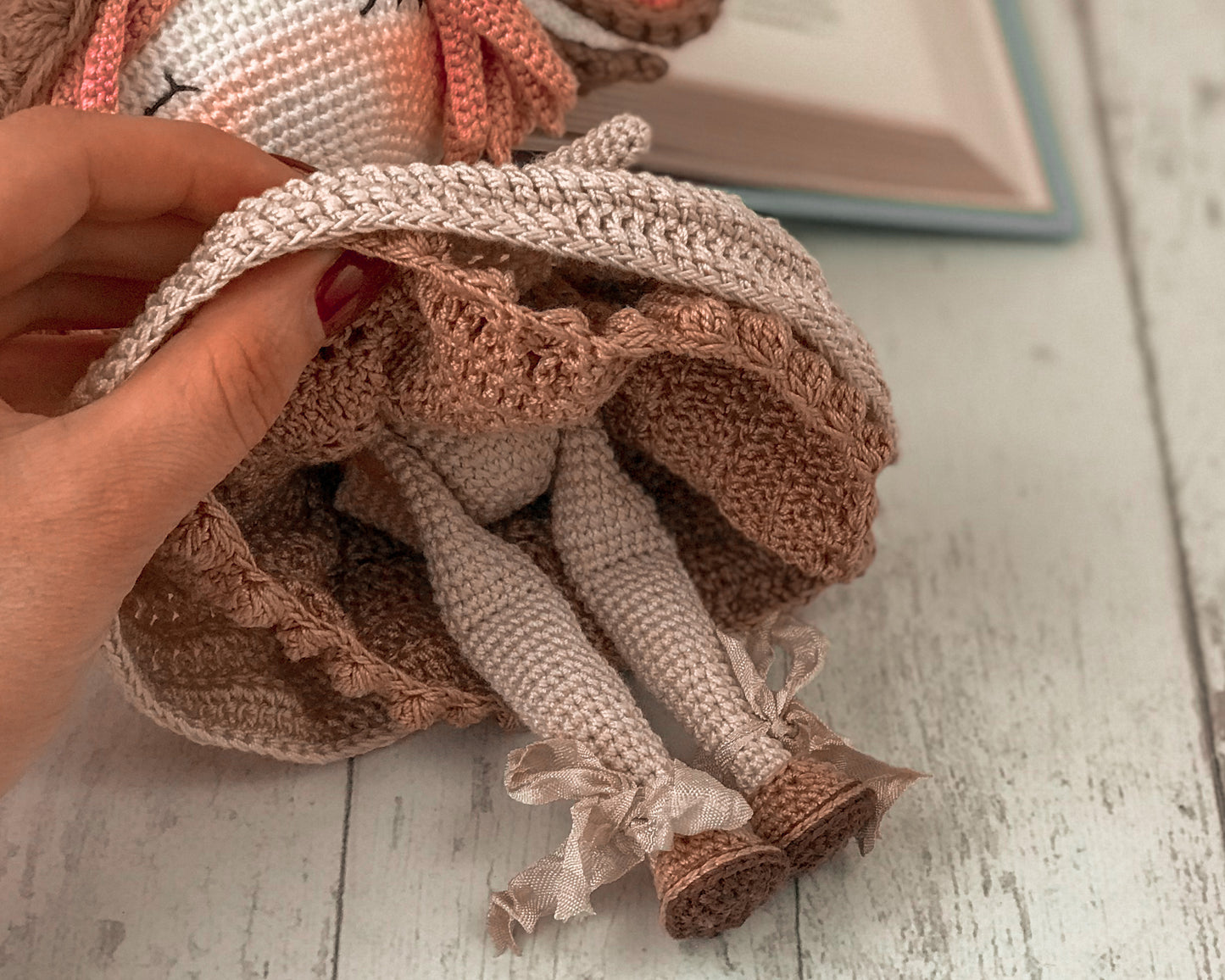 PDF PATTERN Crochet Amigurumi Doll Cute Sheep ENGLISH