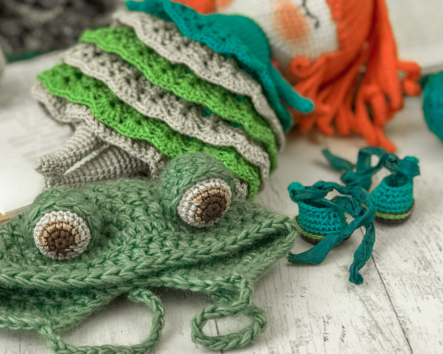 ANLEITUNG NIEDLICHER FROSCH