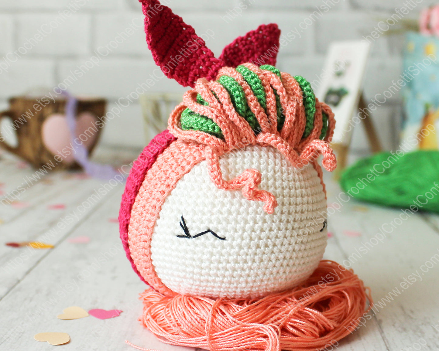 Crochet Pattern Amigurumi Doll Mermaid