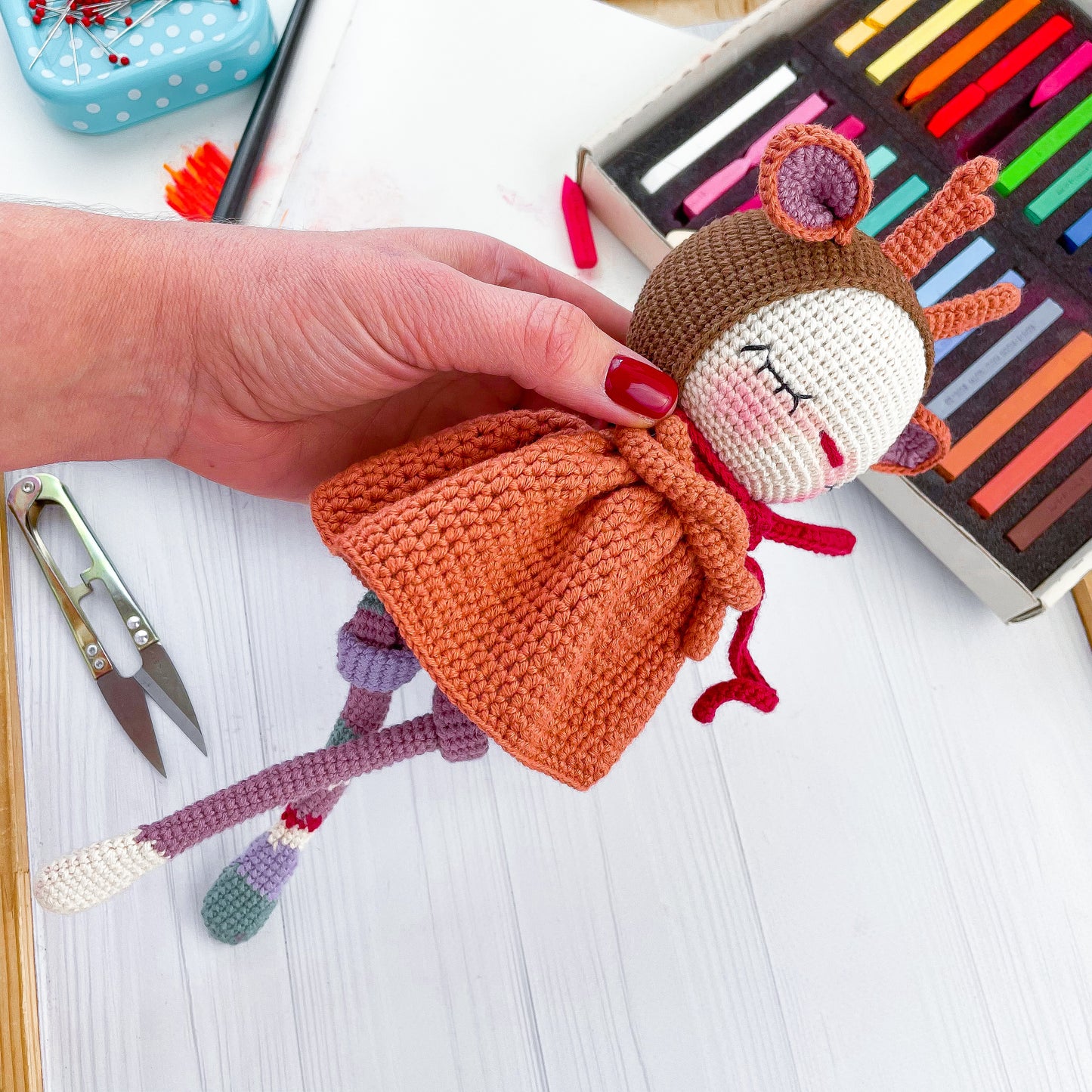 PDF Pattern Christmas Deer ENGLISH