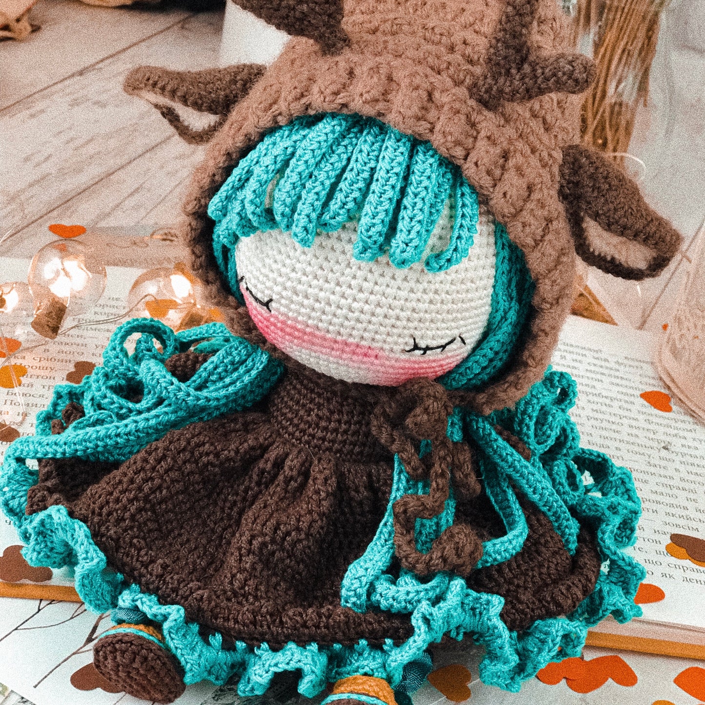 PDF PATTERN crochet amigurumi doll Deer English