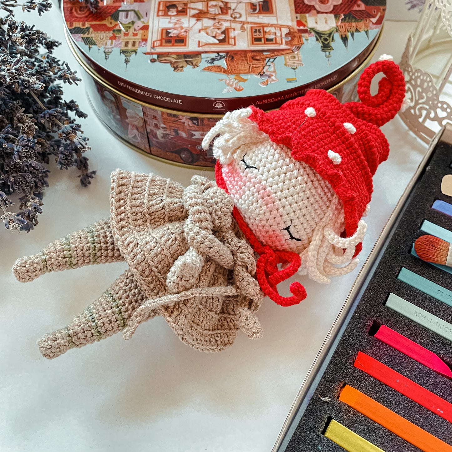 PDF Pattern crochet Little Mushroom ENGLISH