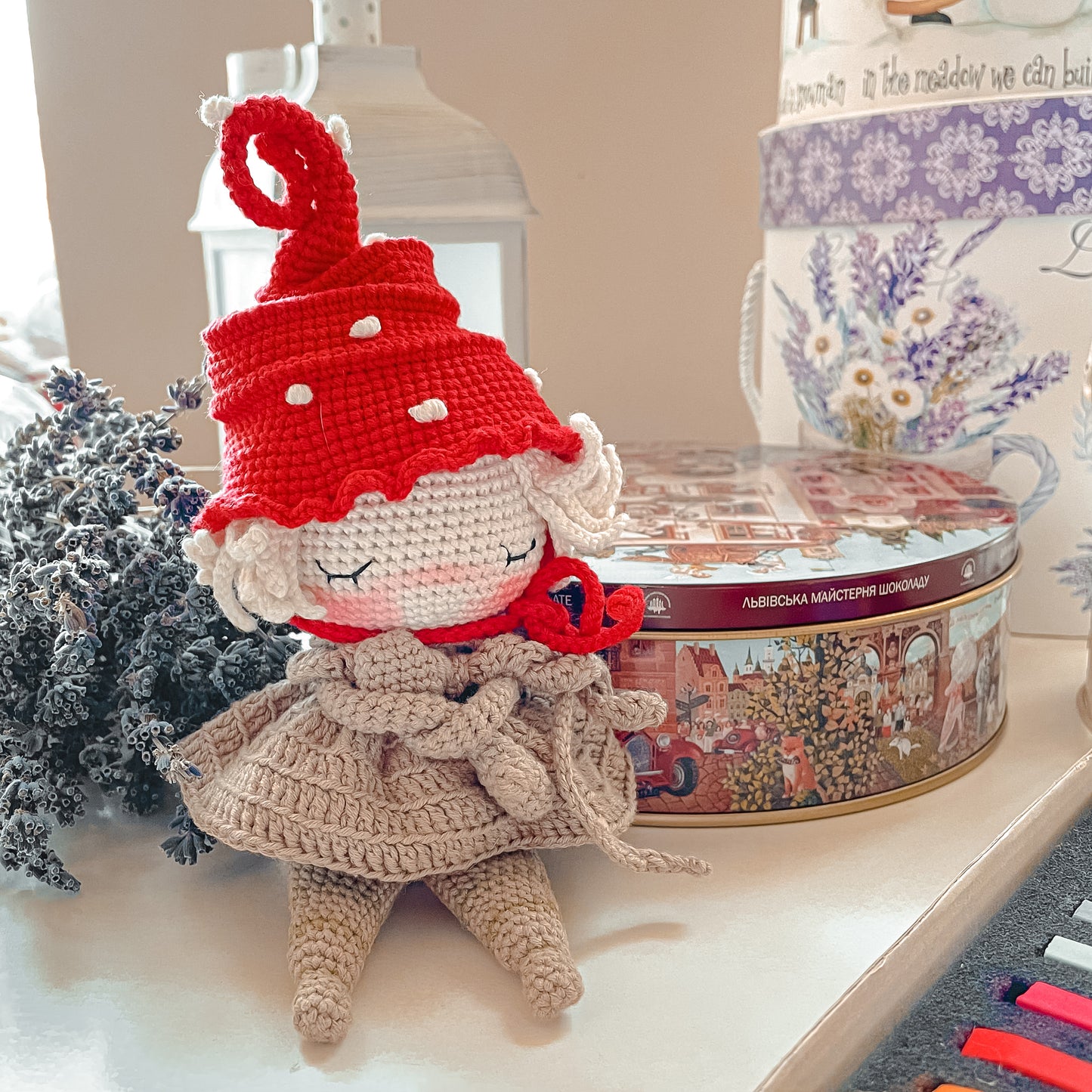 PDF Pattern crochet Little Mushroom ENGLISH