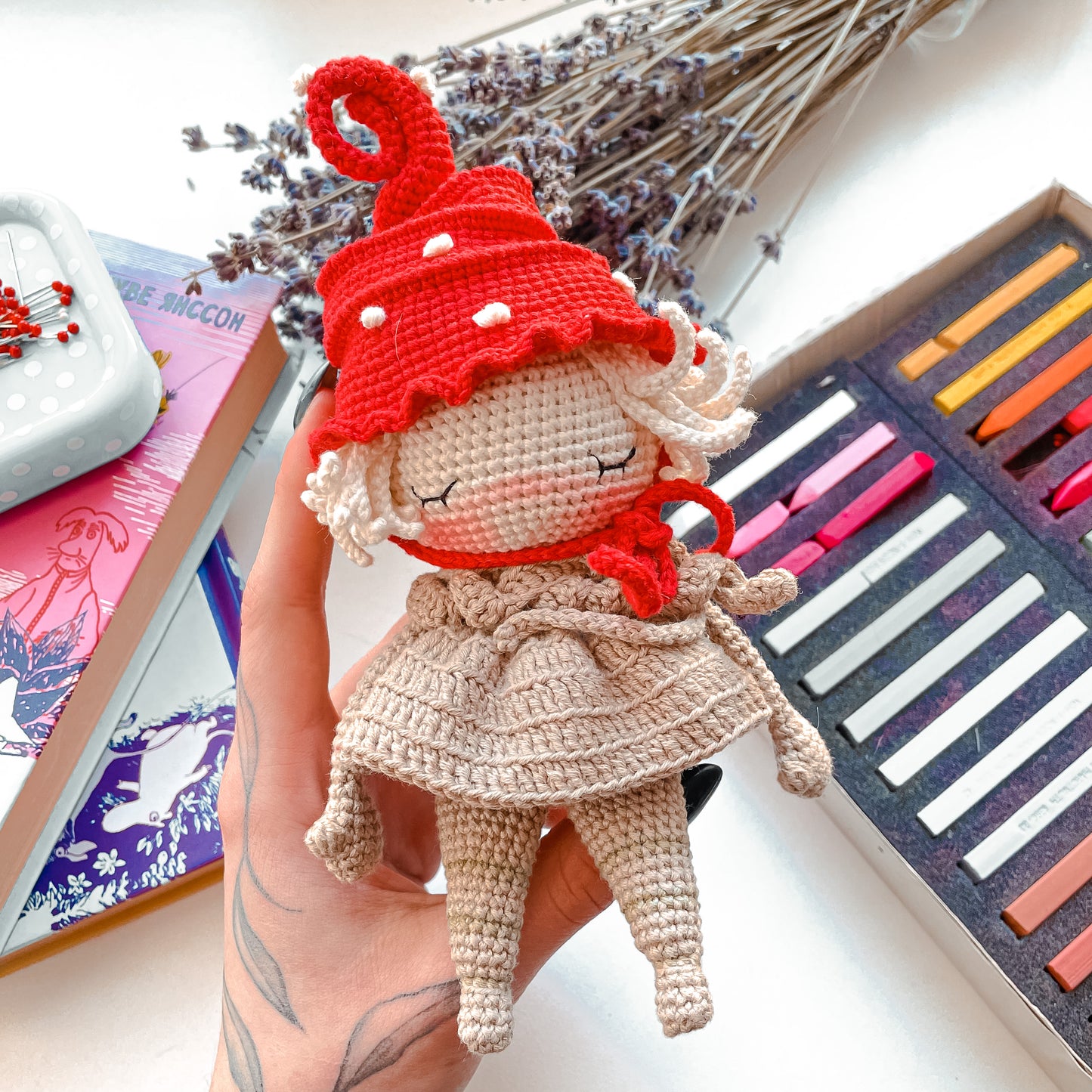 PDF Pattern crochet Little Mushroom ENGLISH