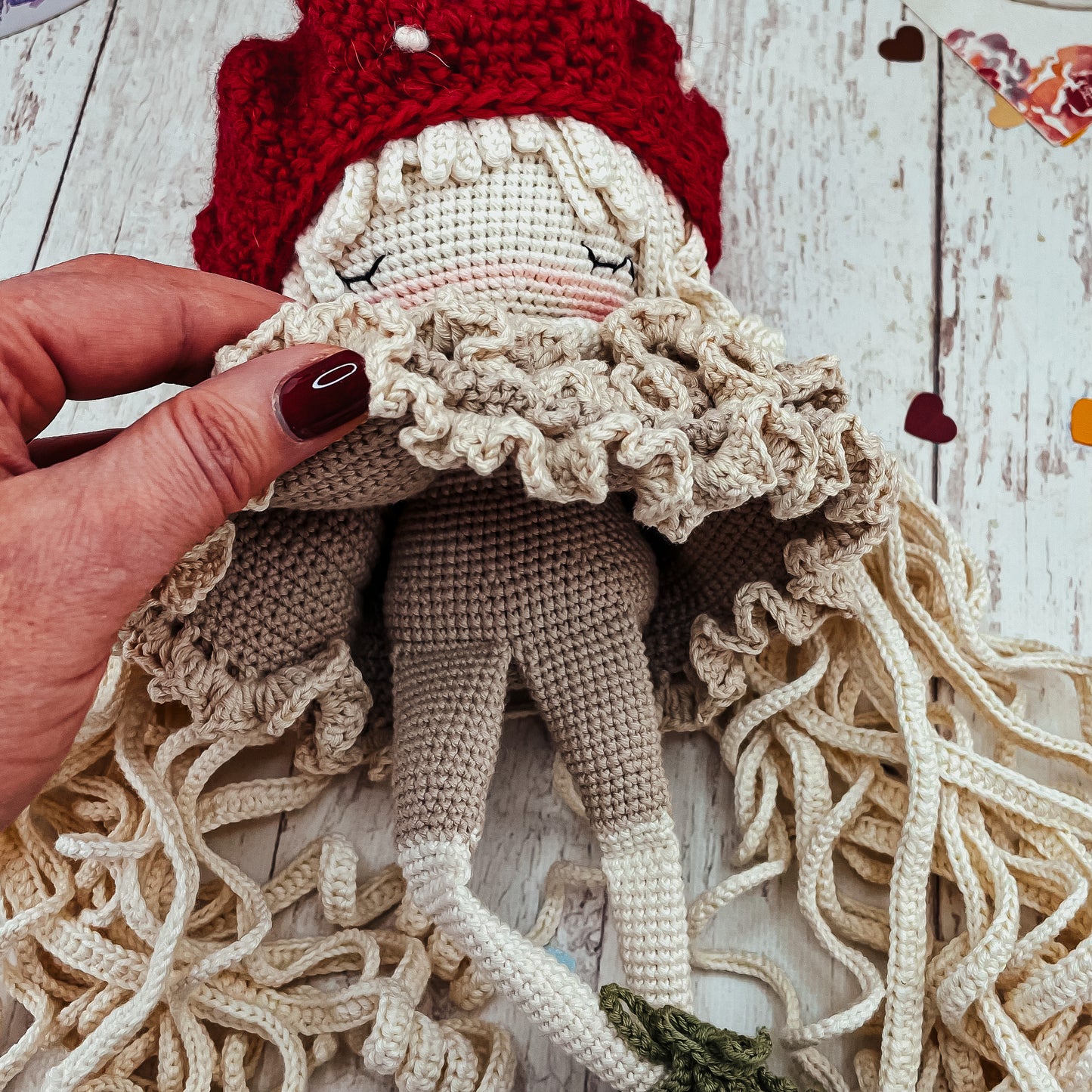 PDF Pattern Amigurumi Friendly Mushroom ENGLISH
