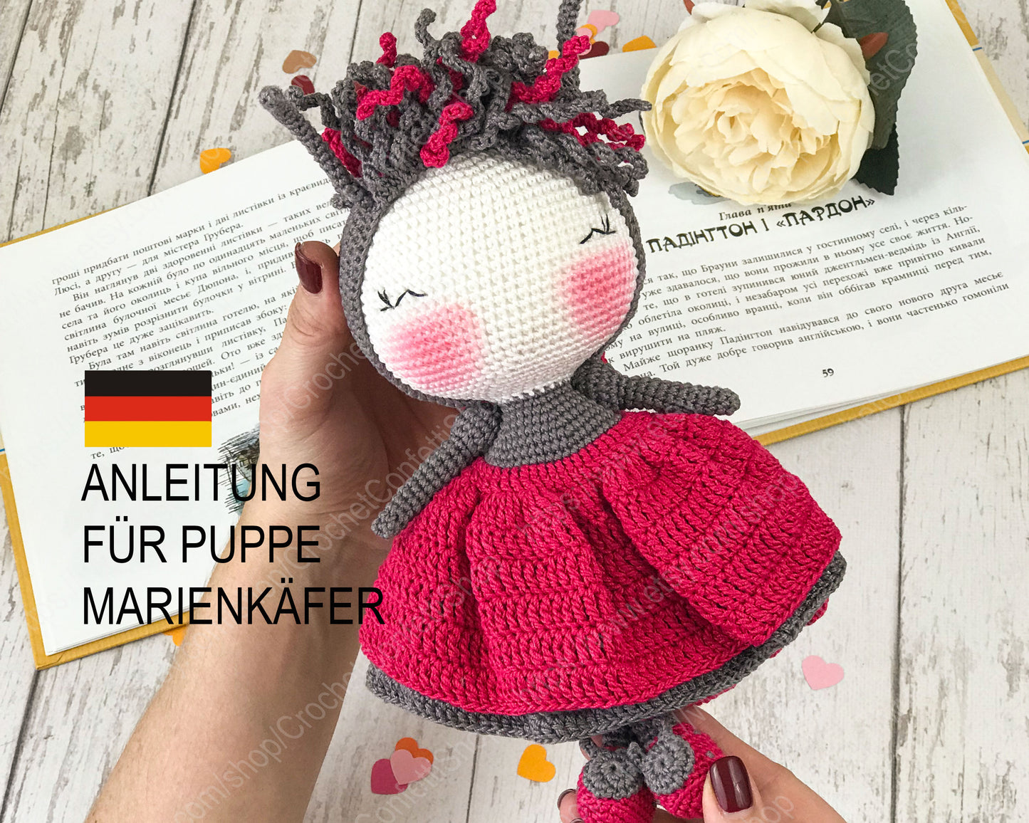 PDF ANLEITUNG FÜR PUPPE MARIENKÄFER Deutsche