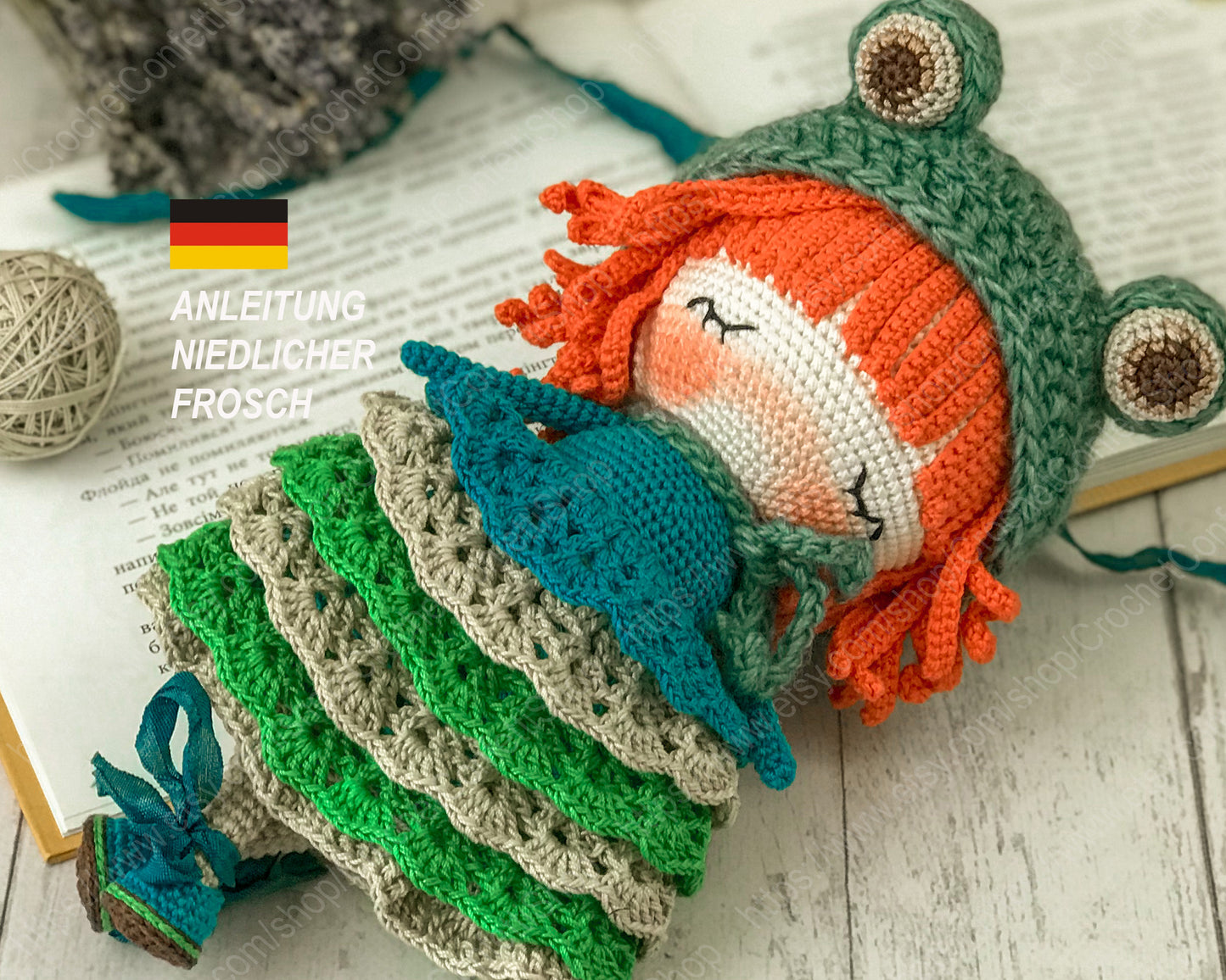 ANLEITUNG NIEDLICHER FROSCH