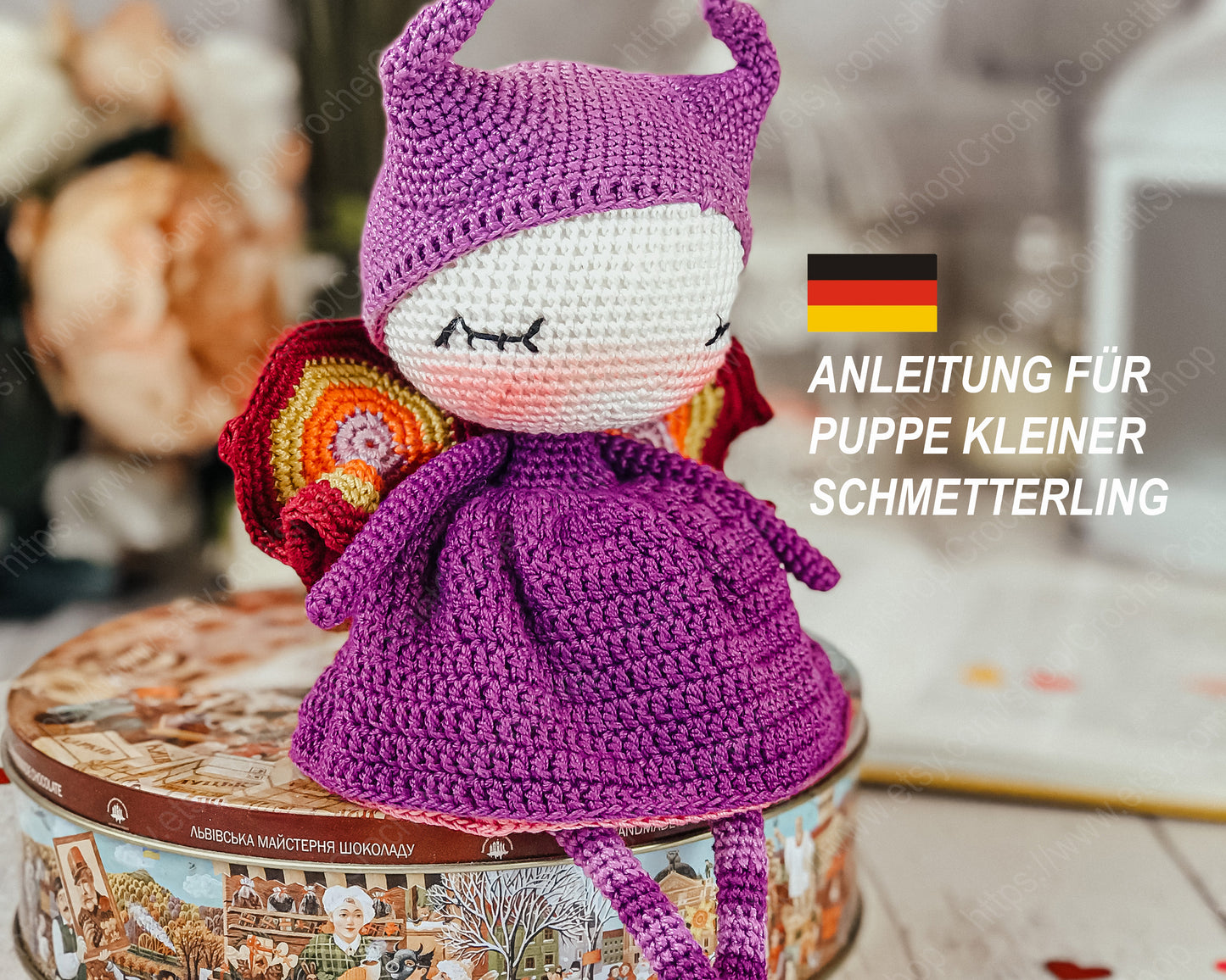 PDF ANLEITUNG FÜR PUPPE KLEINER SCHMETTERLING Deutsch