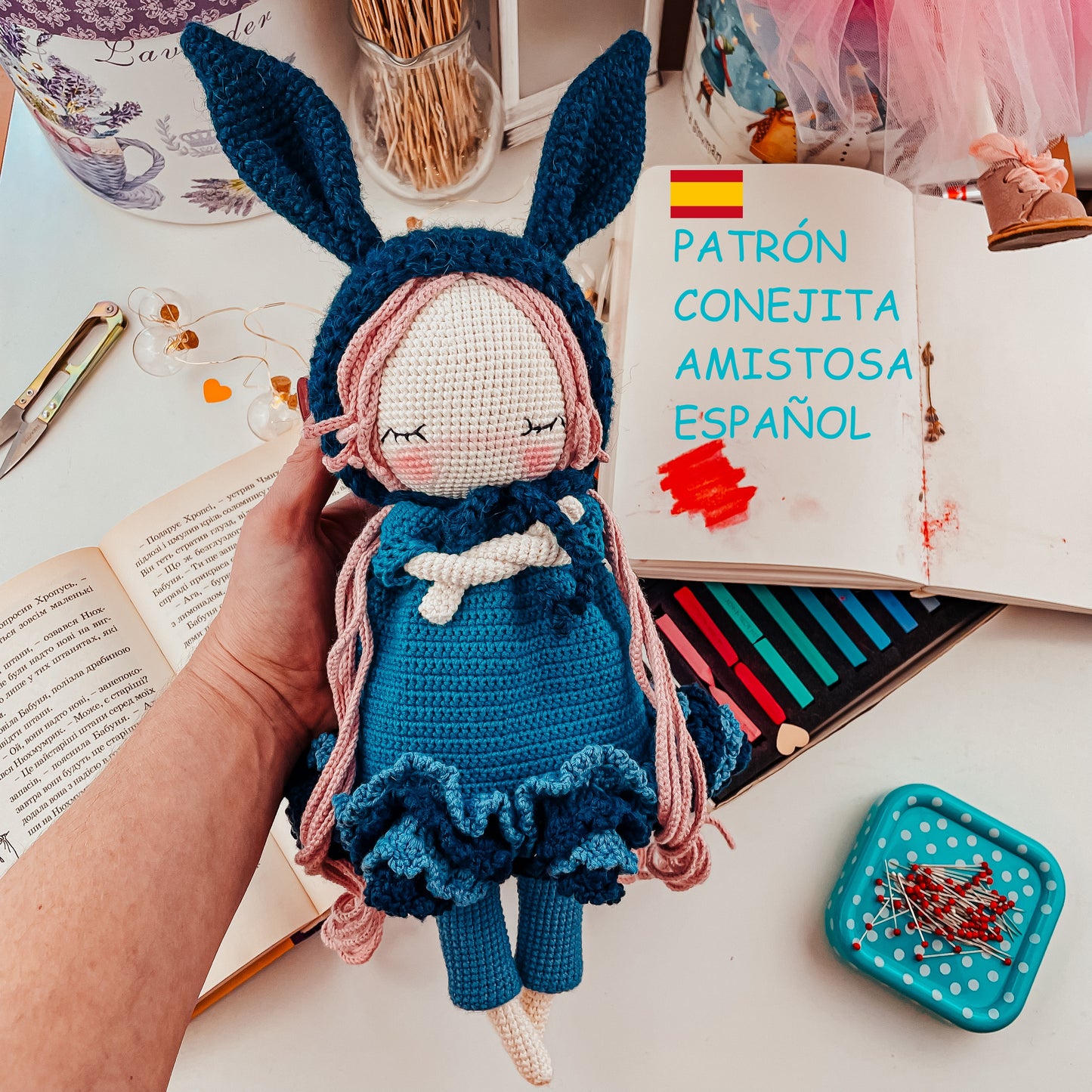 PATRÓN CONEJITA AMISTOSA
