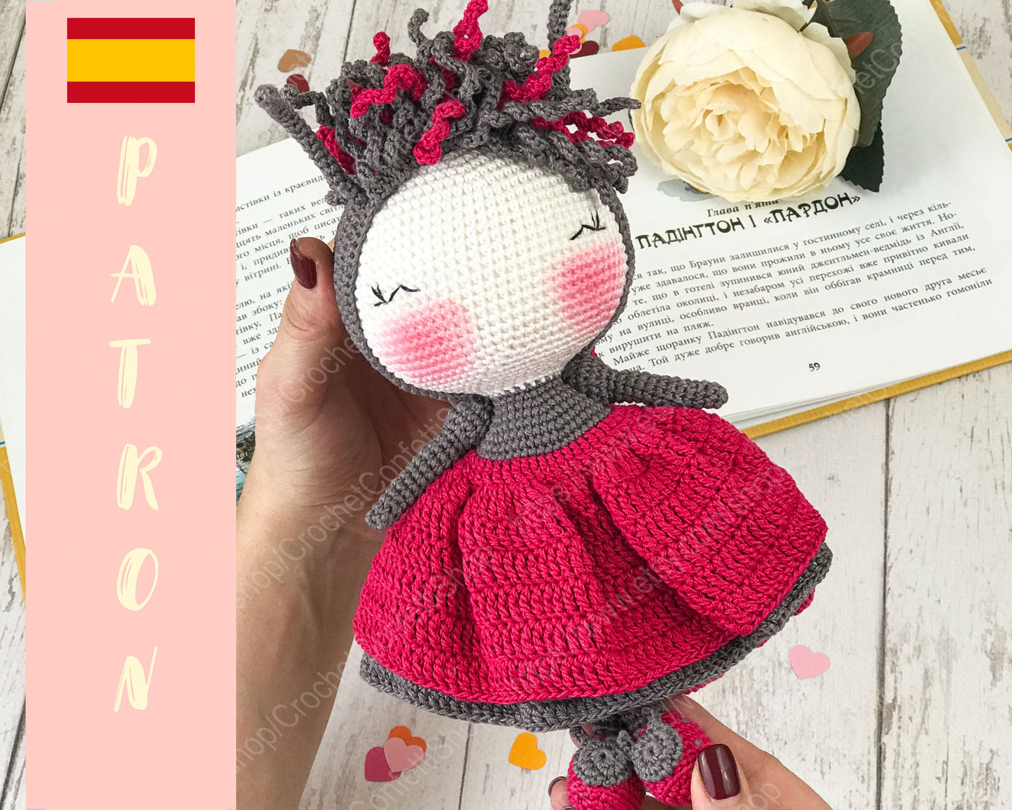 PDF Patrón de la muñeca mariquita Español