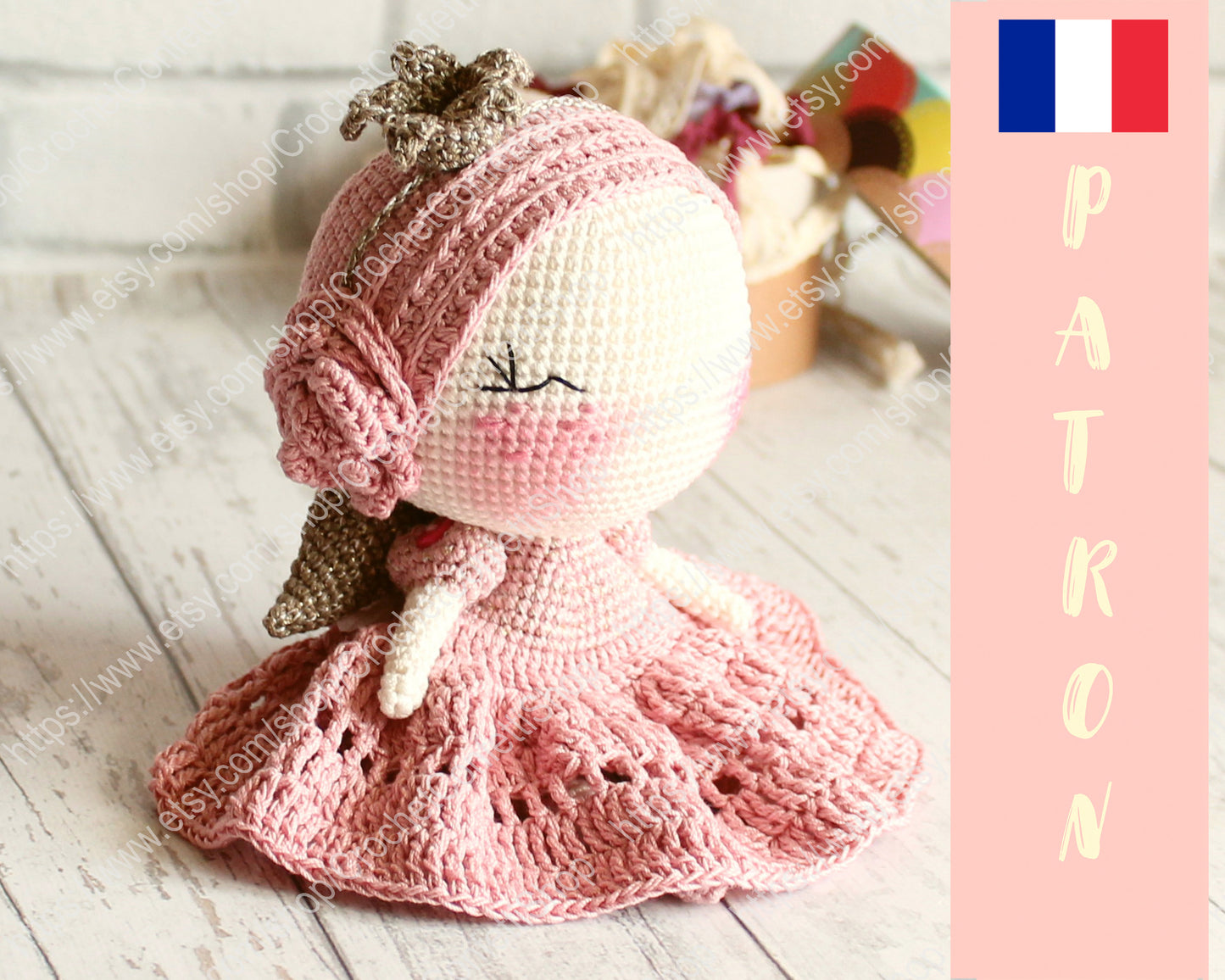 Patron Poupée Princesse