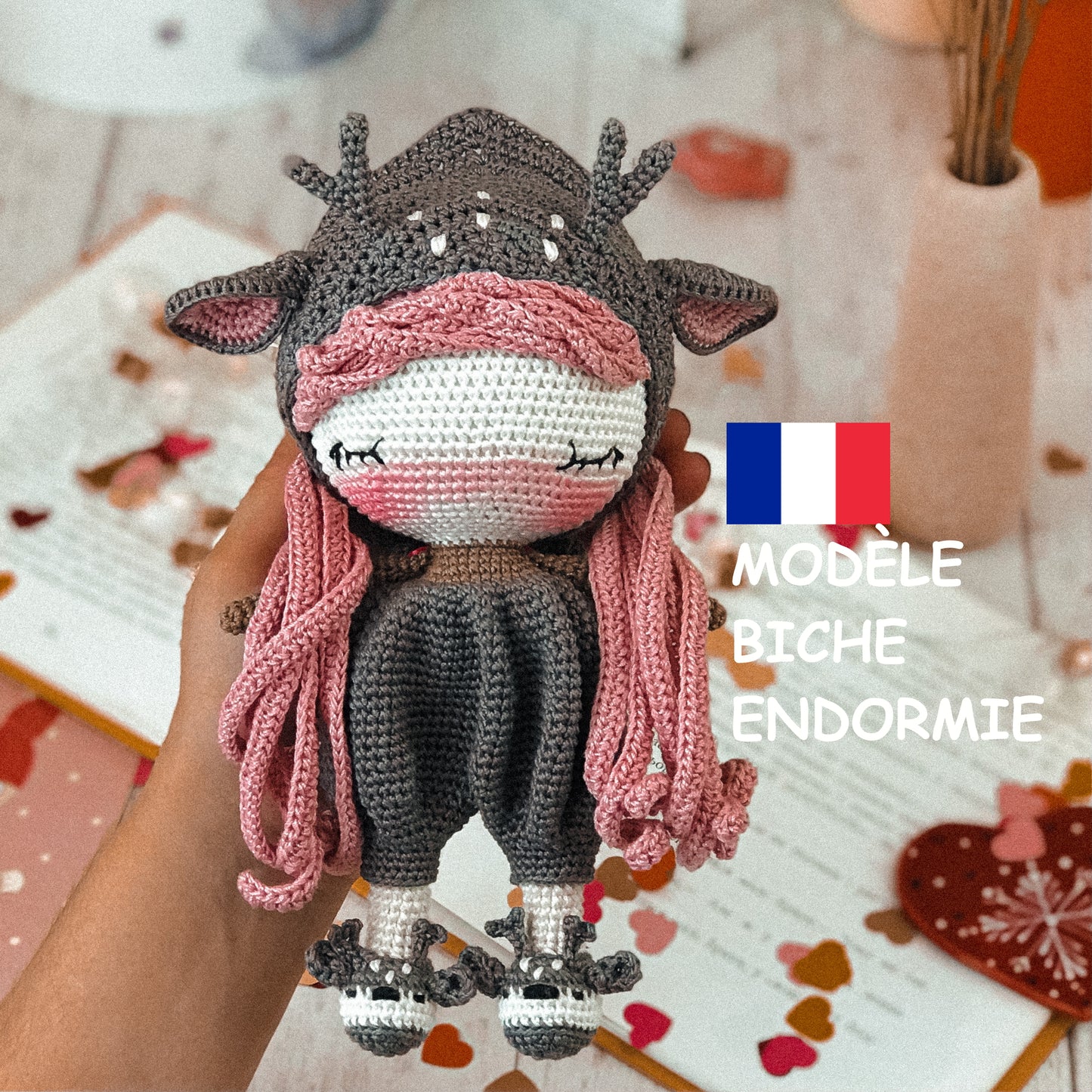 PDF MODÈLE BICHE ENDORMIE Français