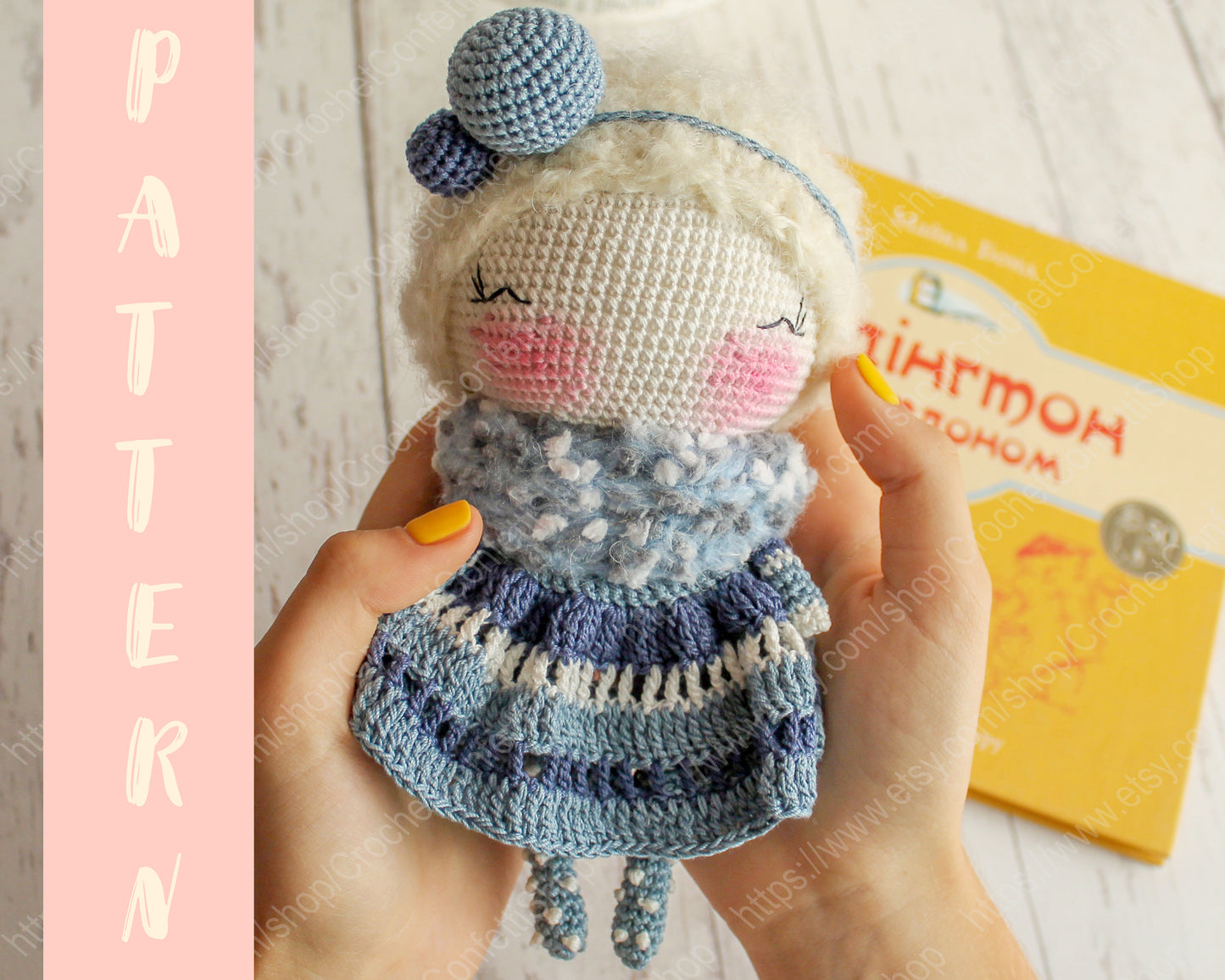 crochet amigurumi christmas doll