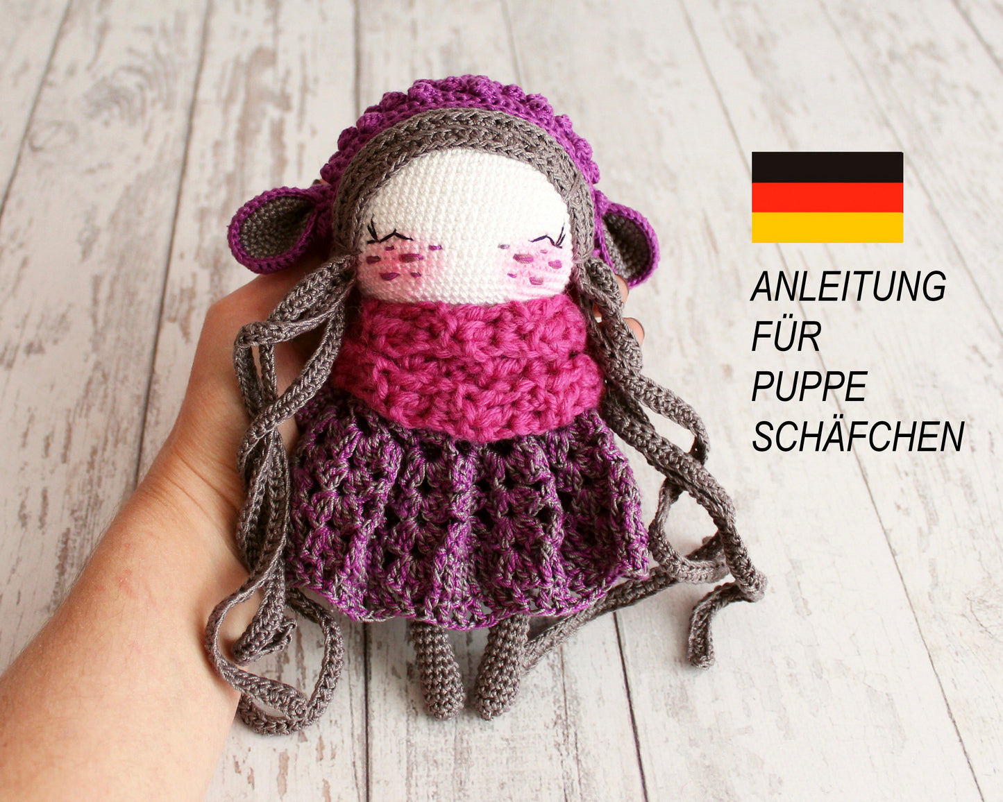 ANLEITUNG FÜR PUPPE SCHÄFCHEN Deutsch