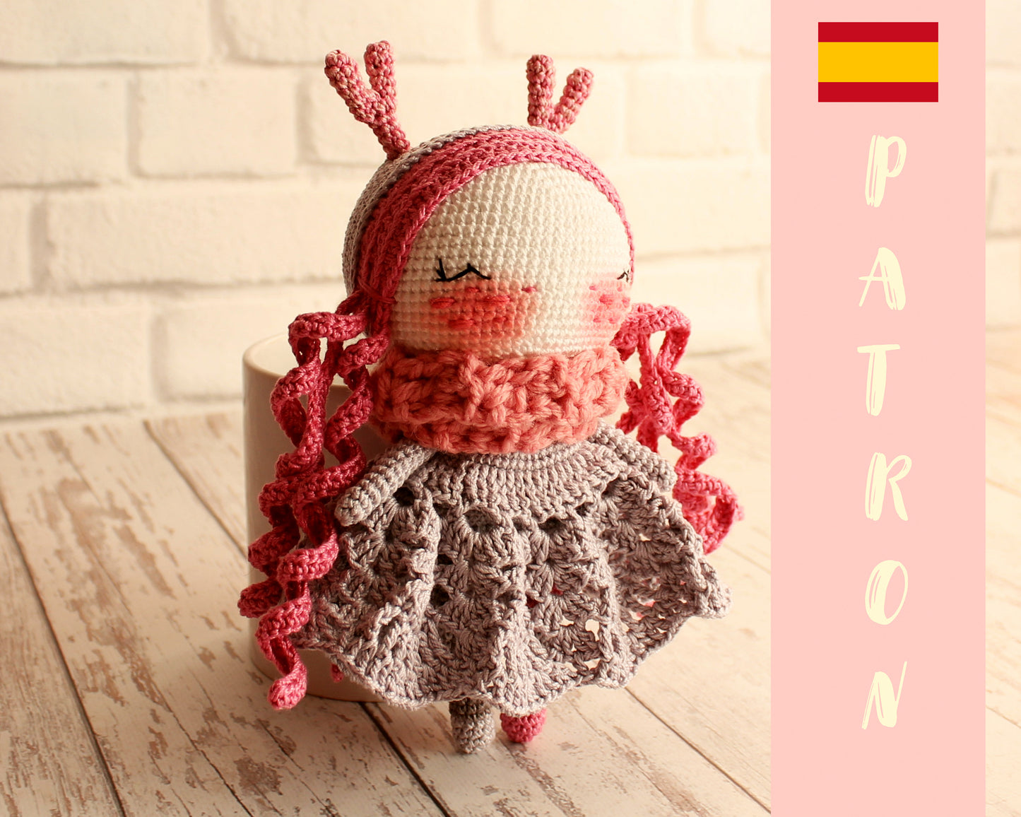 PDF Patrón de la muñeca ciervo ESPANOL