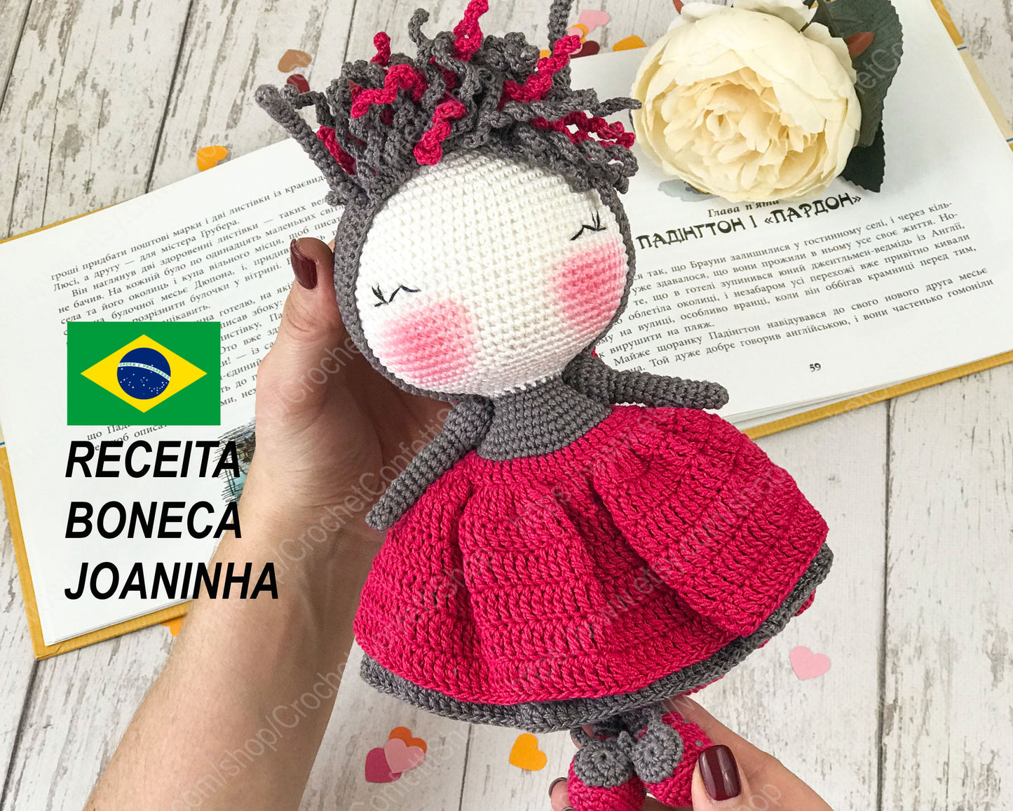 PDF RECEITA BONECA JOANINHA Brazilian Portuguese
