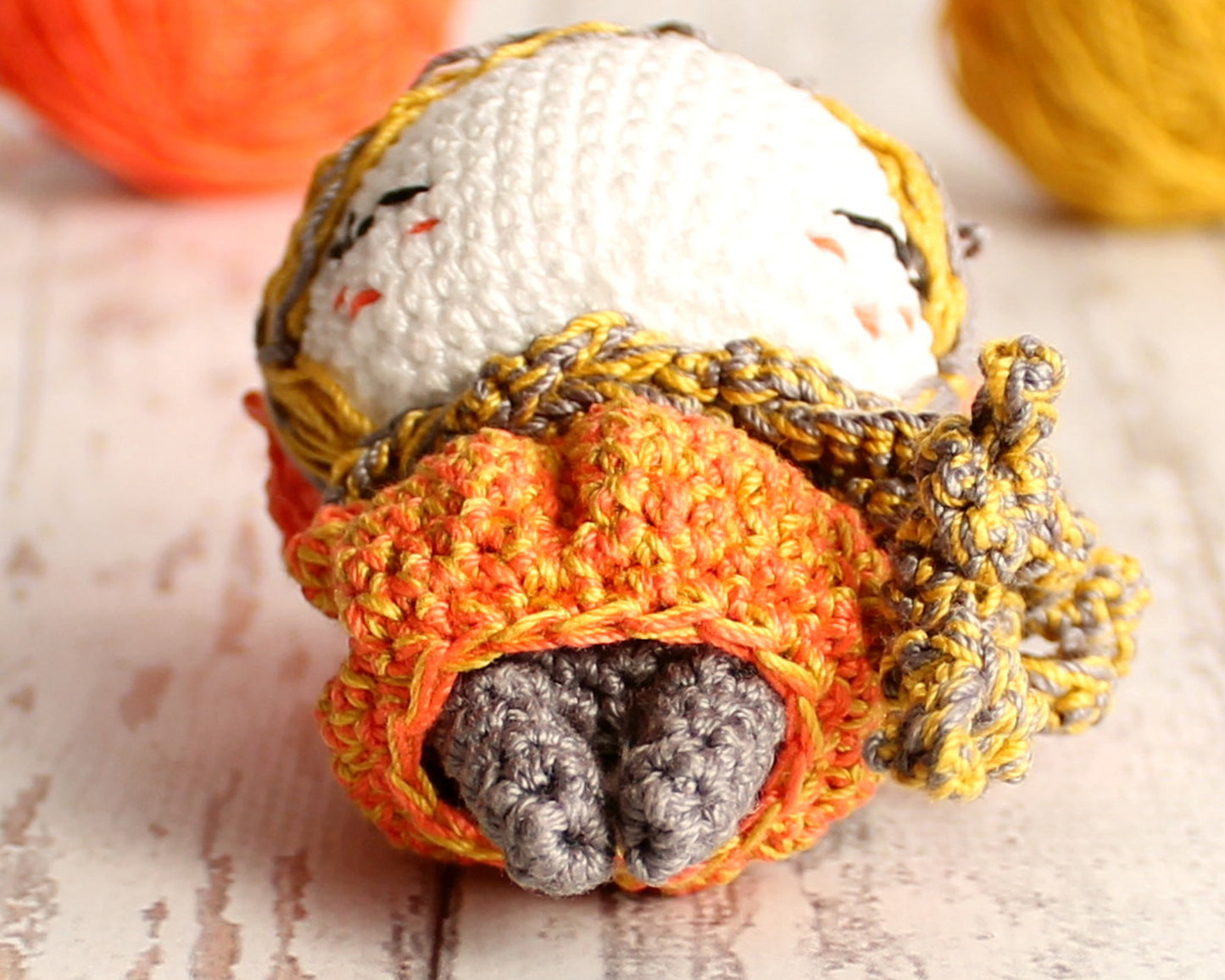 PDF Pattern Crochet Little Pumpkin, Amigurumi Doll, Best Gift Toy