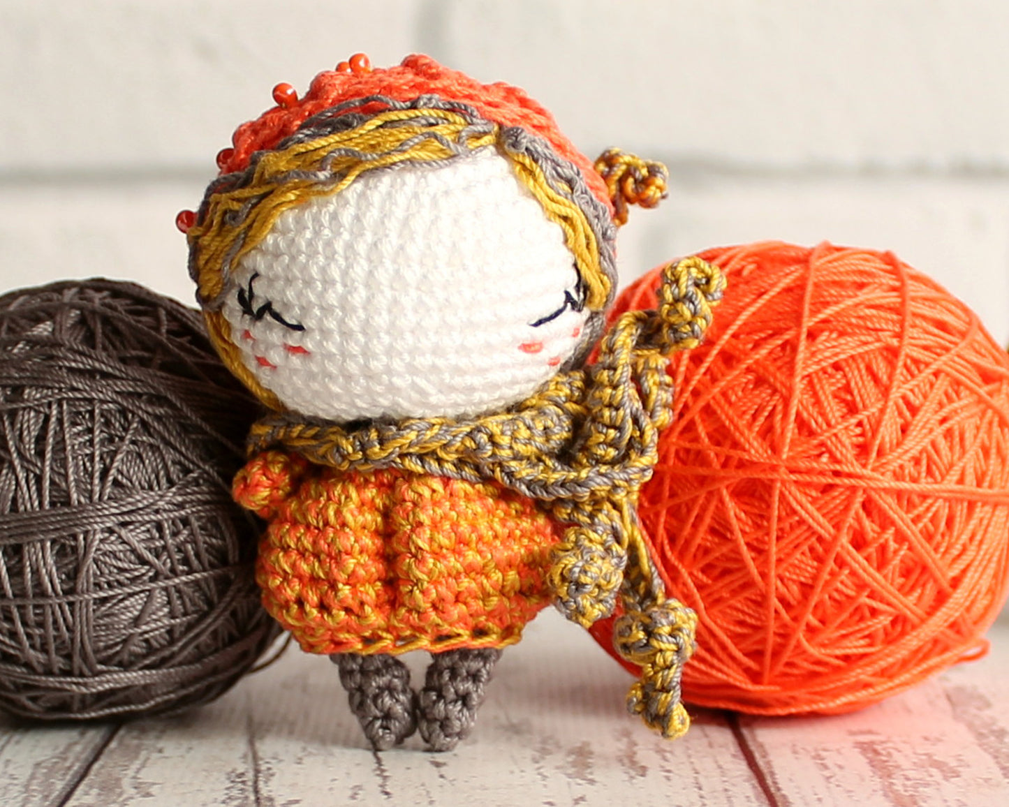 PDF Pattern Crochet Little Pumpkin, Amigurumi Doll, Best Gift Toy