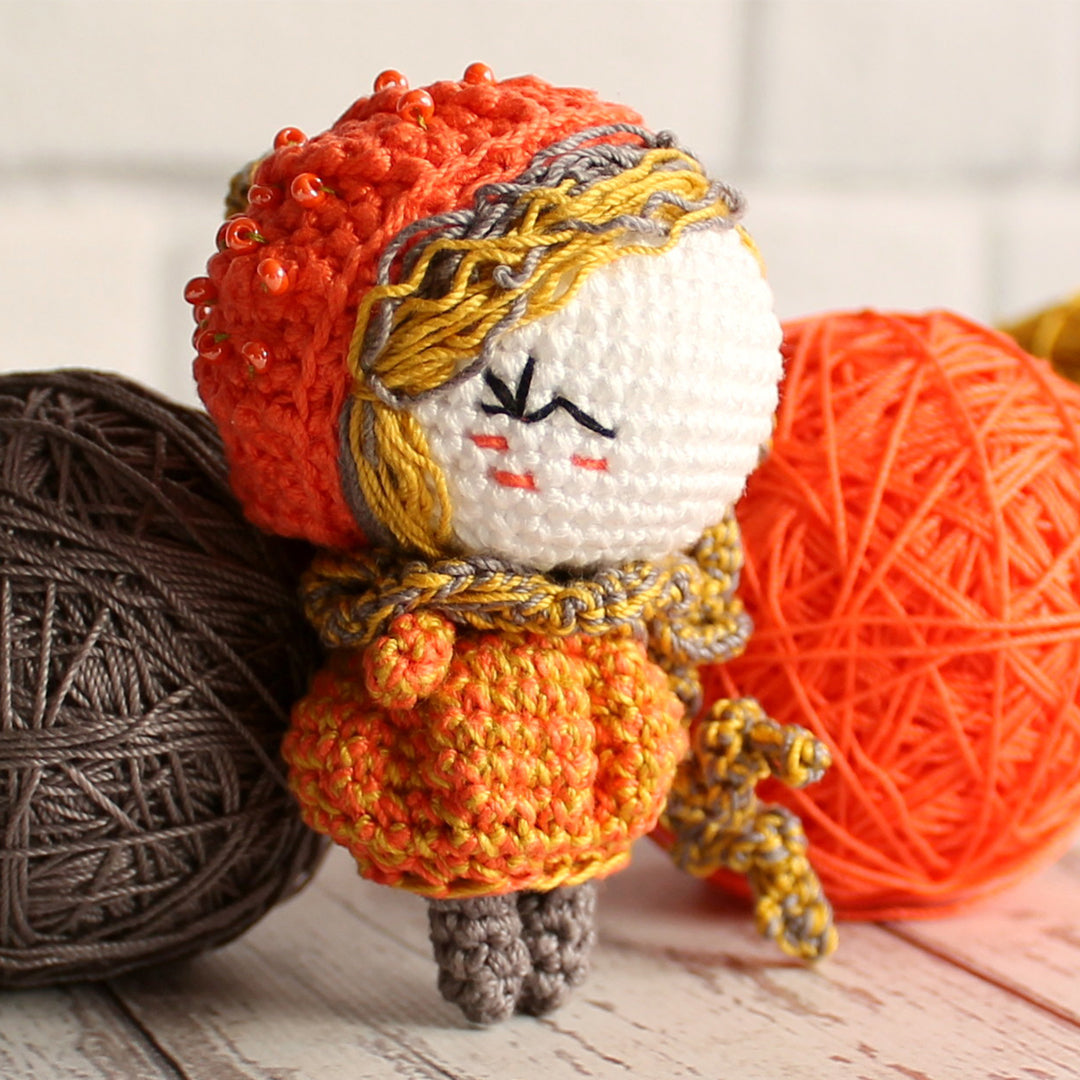 PDF Pattern Crochet Little Pumpkin, Amigurumi Doll, Best Gift Toy