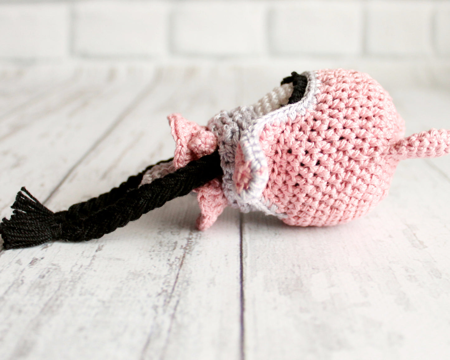 Patrón de la pequeña muñeca oso