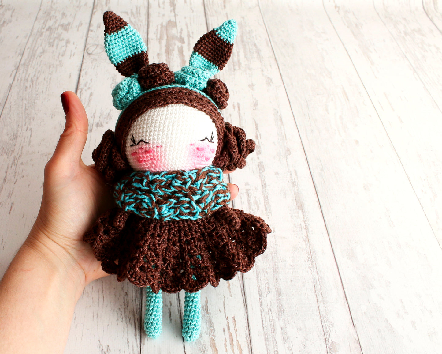PDF SET Two Amigurumi Patterns, Crochet Rabbit, Amigurumi Unicorn, Crochet Doll Bunny, DIY Doll, Cute Toy Pattern, Handmade Gift