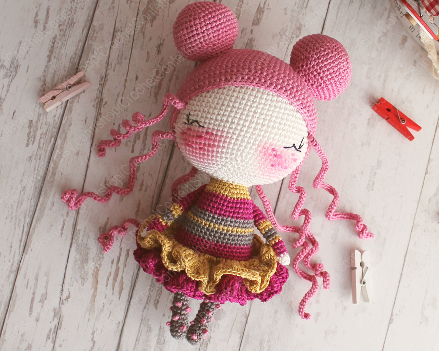 ANLEITUNG FÜR AMIGURUMI PUPPE