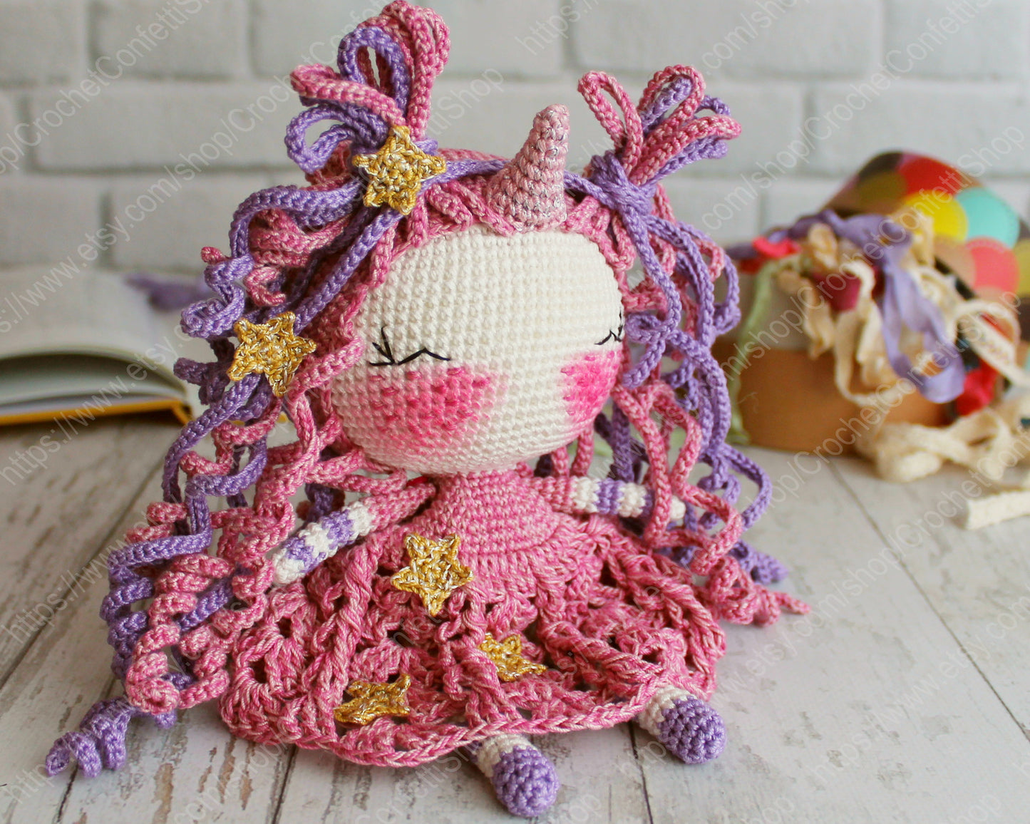 ANLEITUNG FÜR PUPPE EINHORN